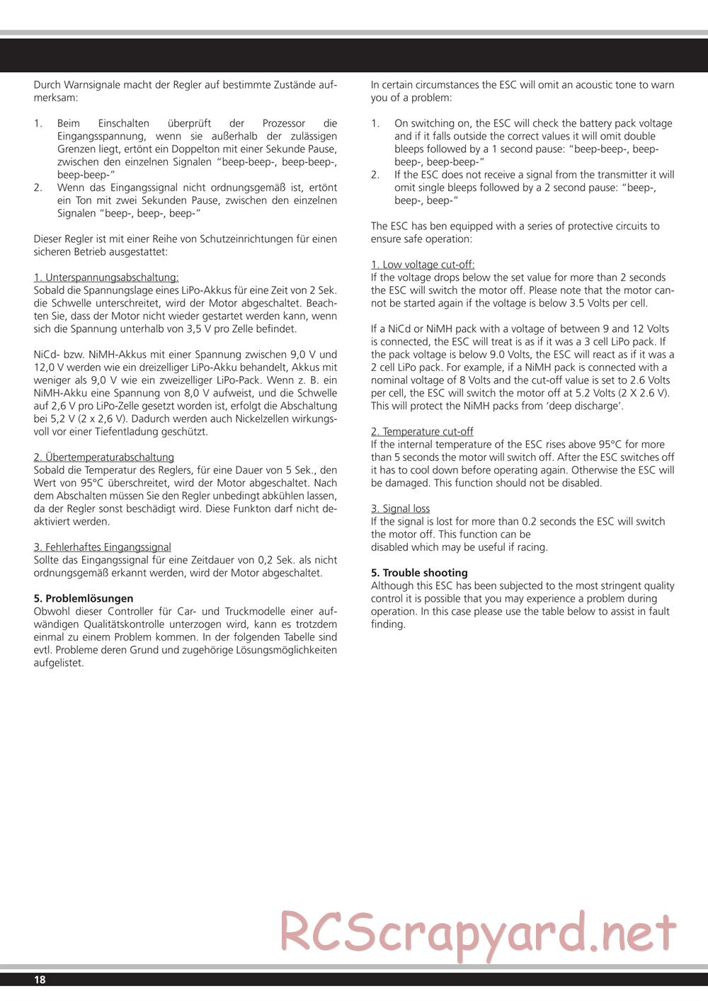 Jamara - Toxic BL - Manual - Page 18
