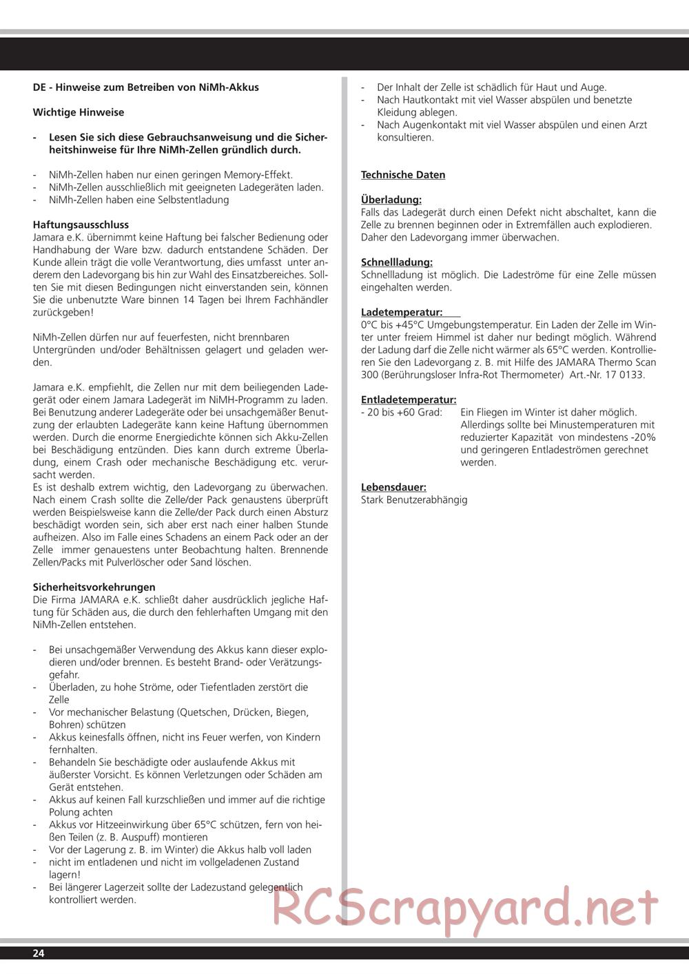 Jamara - Toxic BL - Manual - Page 24