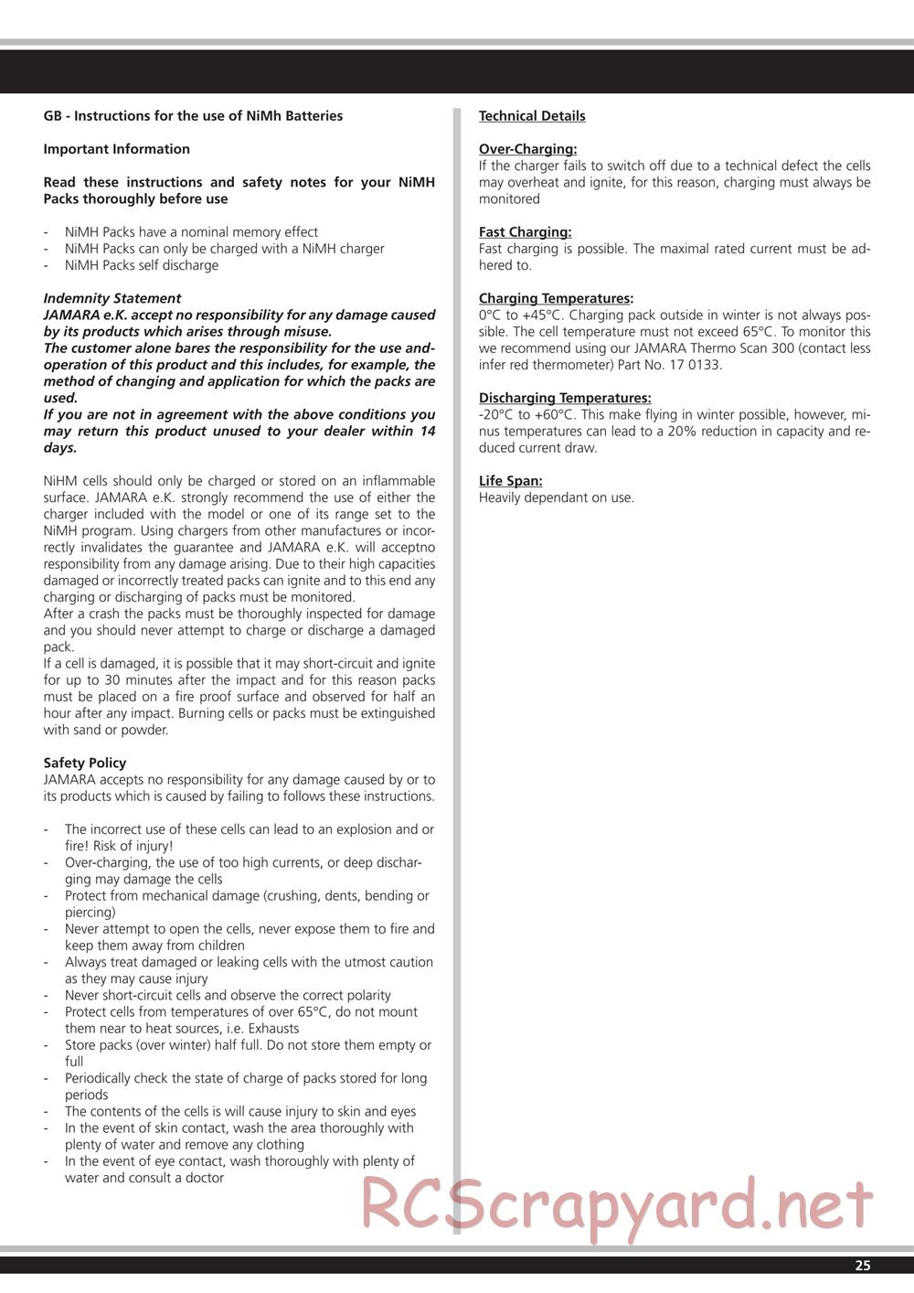 Jamara - Toxic BL - Manual - Page 25