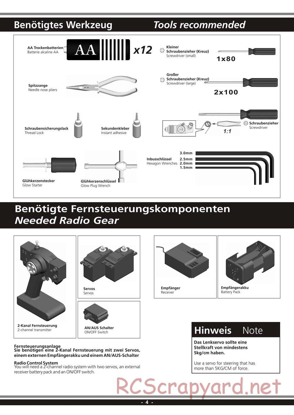 Jamara - Track Sau - Manual - Page 4