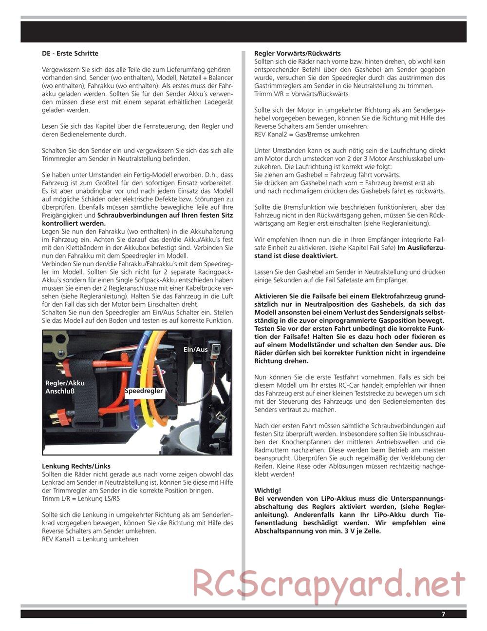 Jamara - Ultra LX2-e - Manual - Page 7