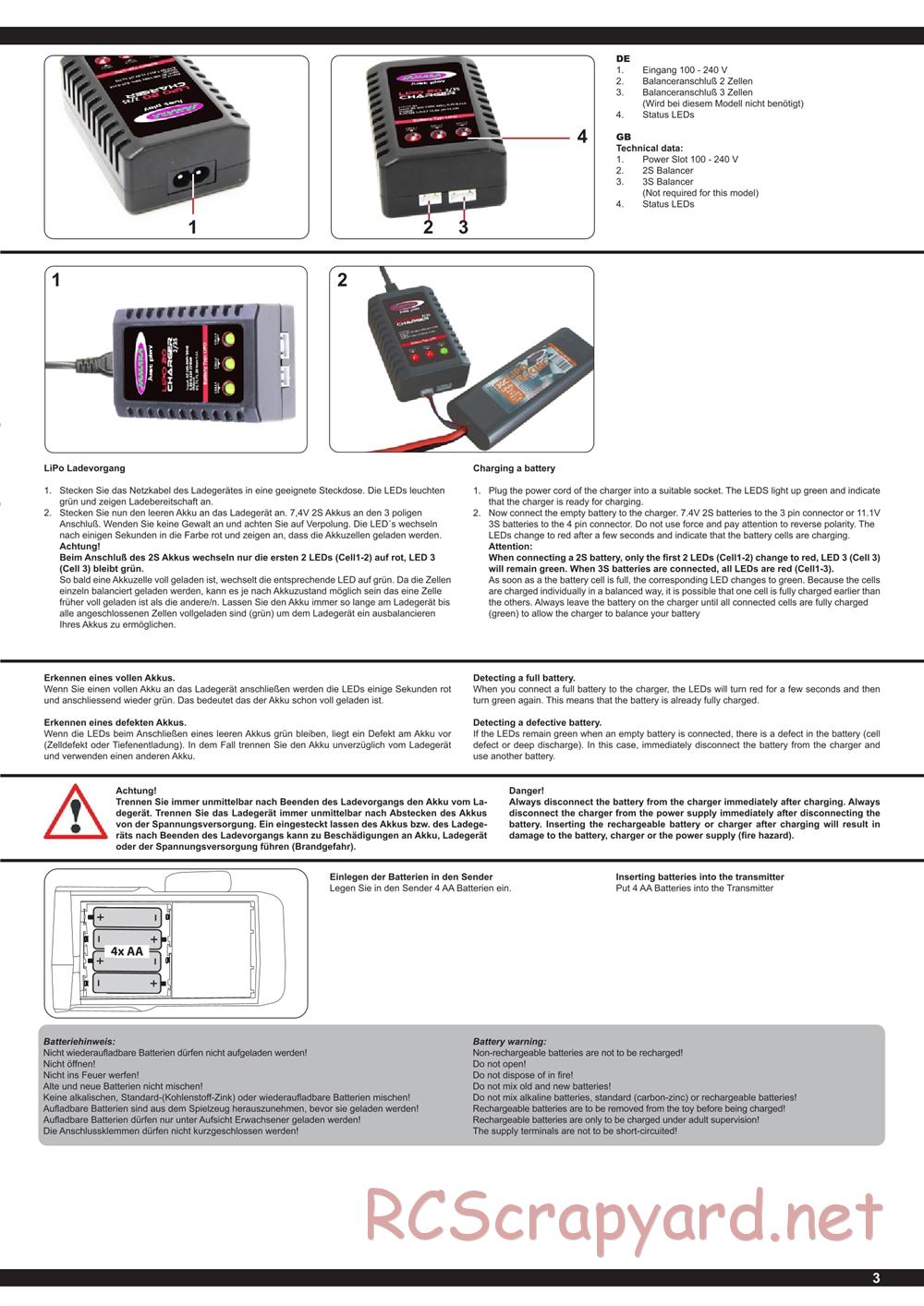 Jamara - Veloce EP - Manual - Page 3
