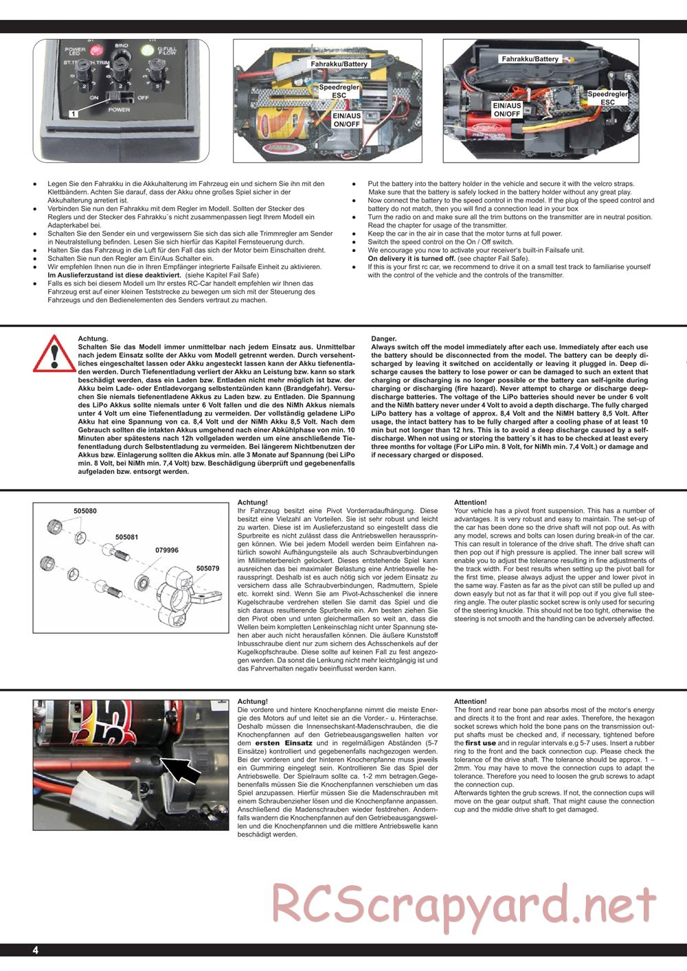 Jamara - Veloce EP - Manual - Page 4
