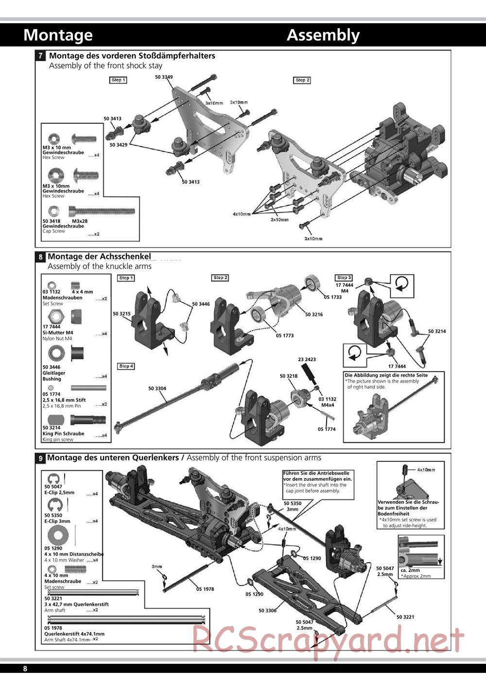 Jamara - X2-CRT BL - Manual - Page 8