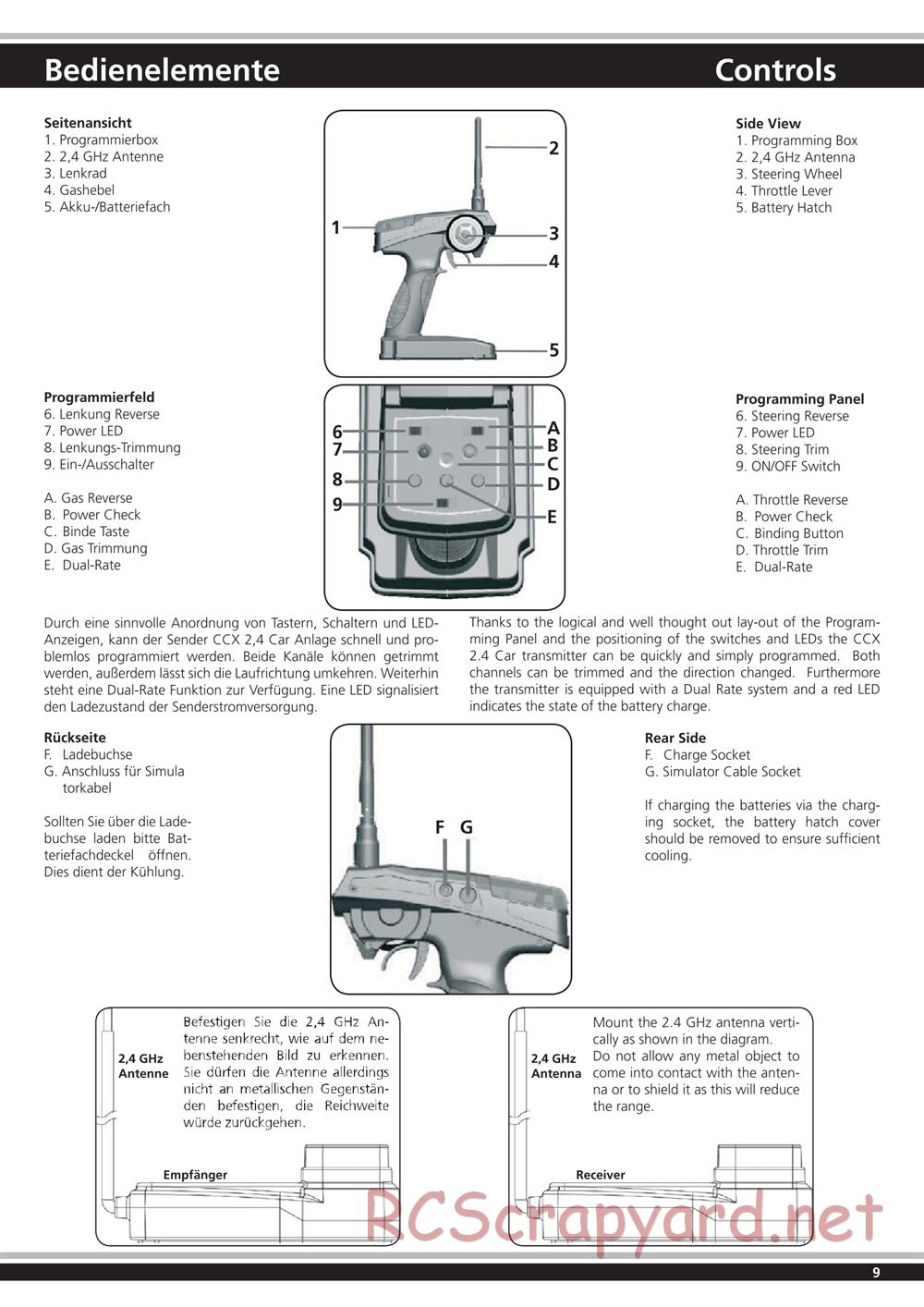 Jamara - X2-CRT Sport - Manual - Page 9