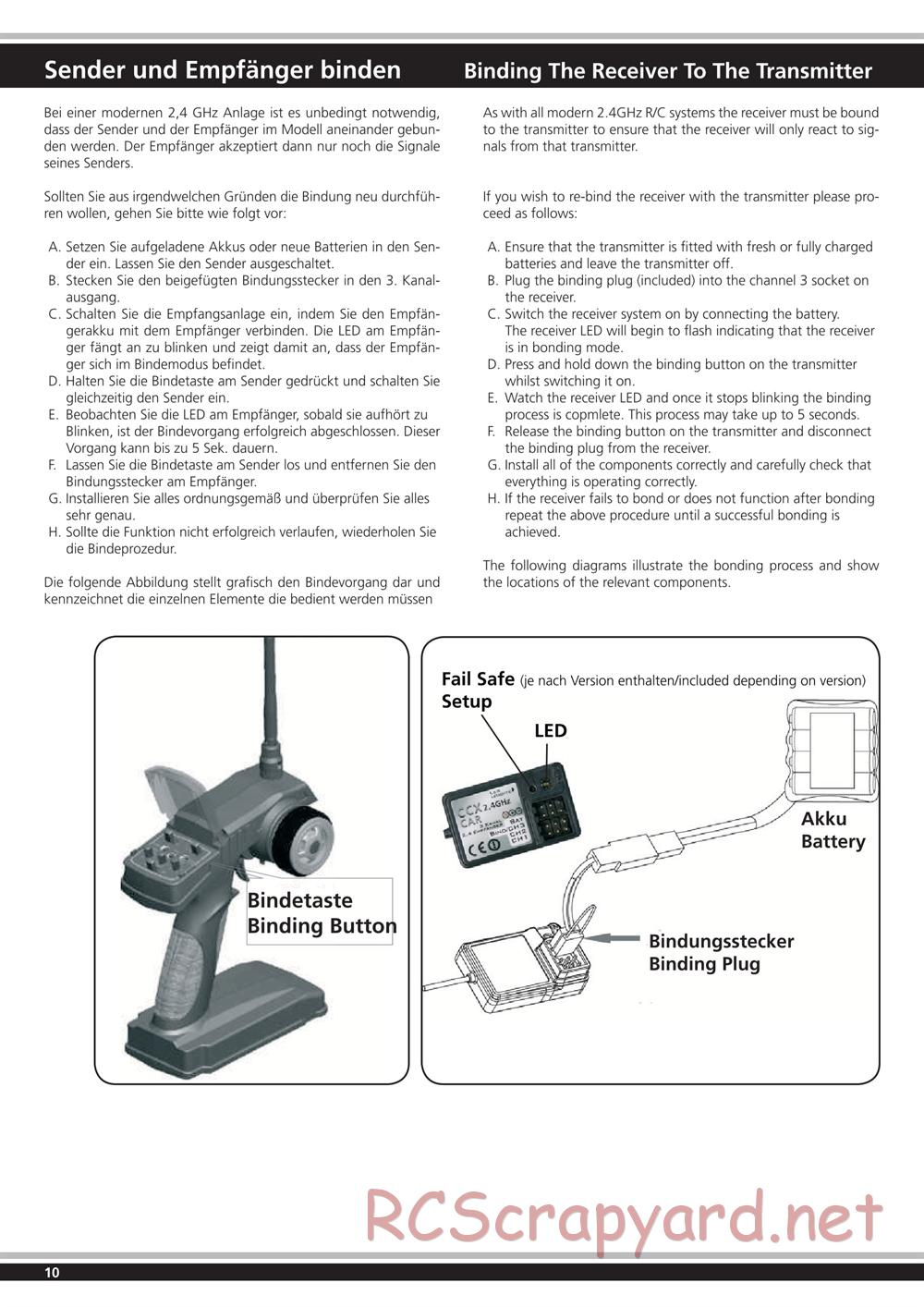 Jamara - X2-CRT Sport - Manual - Page 10