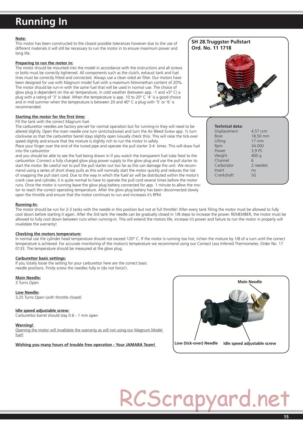 Jamara - X2-CRT Sport - Manual - Page 15
