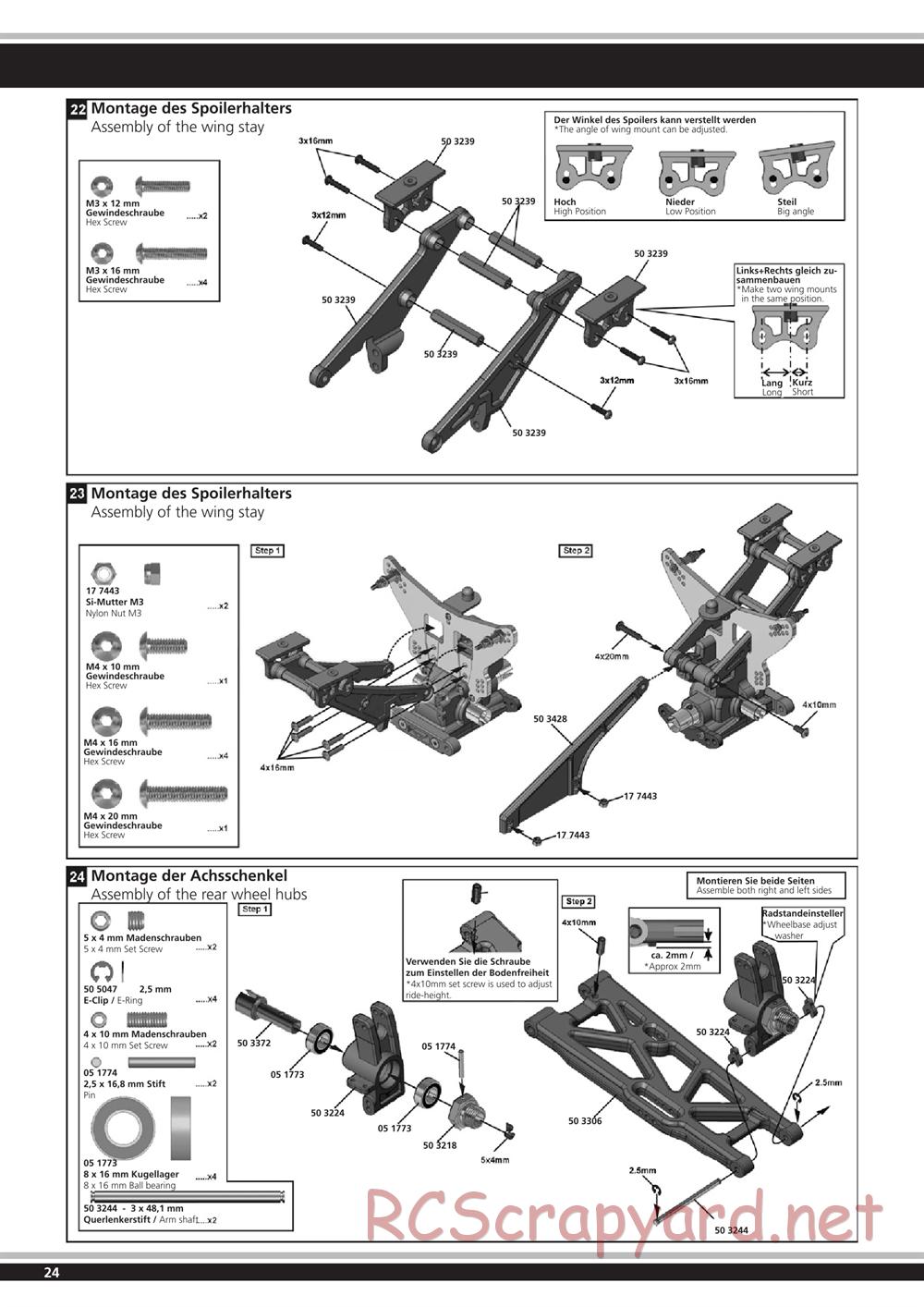 Jamara - X2-CRT Sport - Manual - Page 24