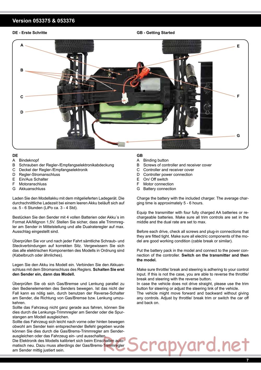 Jamara - Z18 CR The Beast - Manual - Page 7
