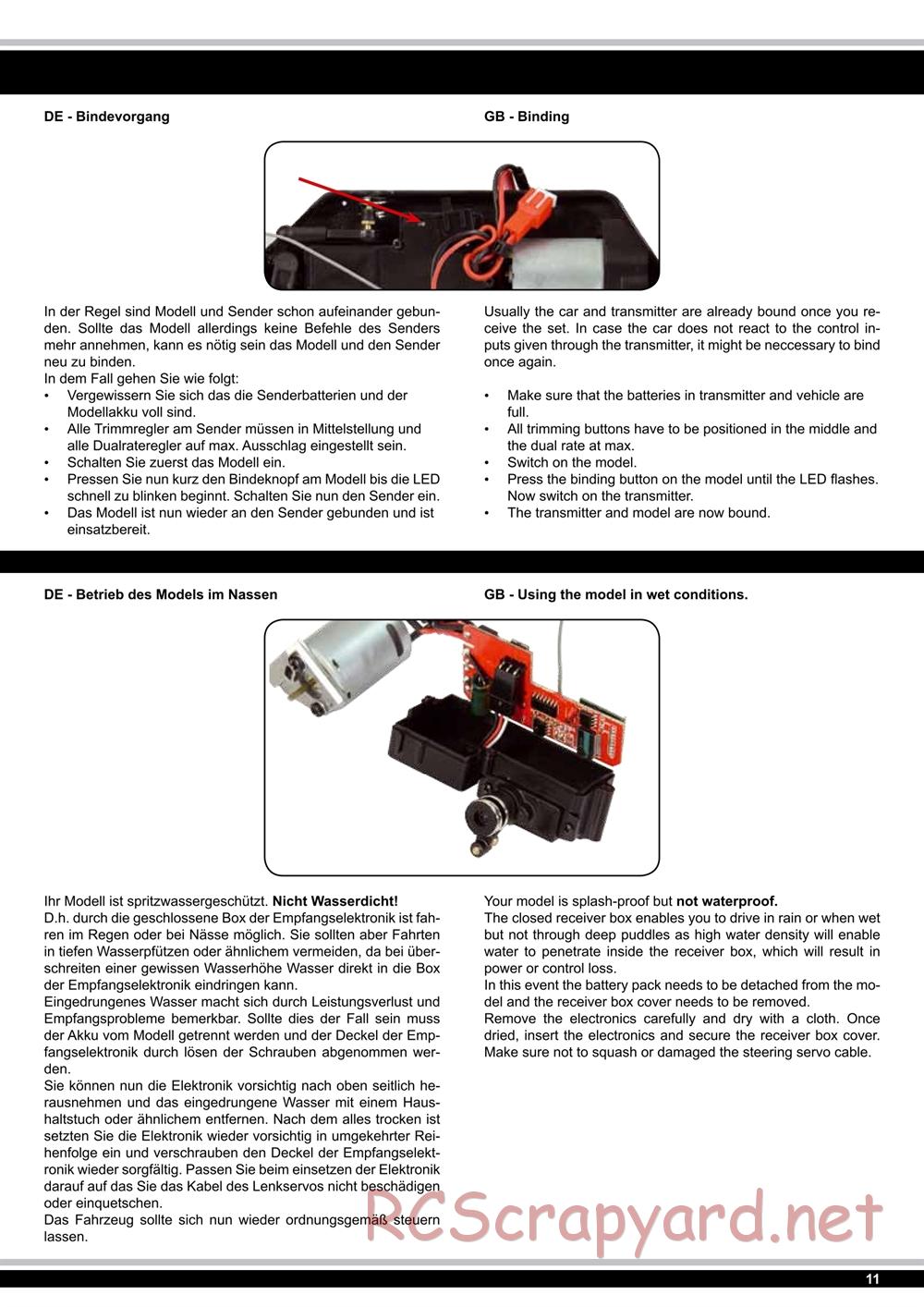 Jamara - Z18 CR The Beast - Manual - Page 11