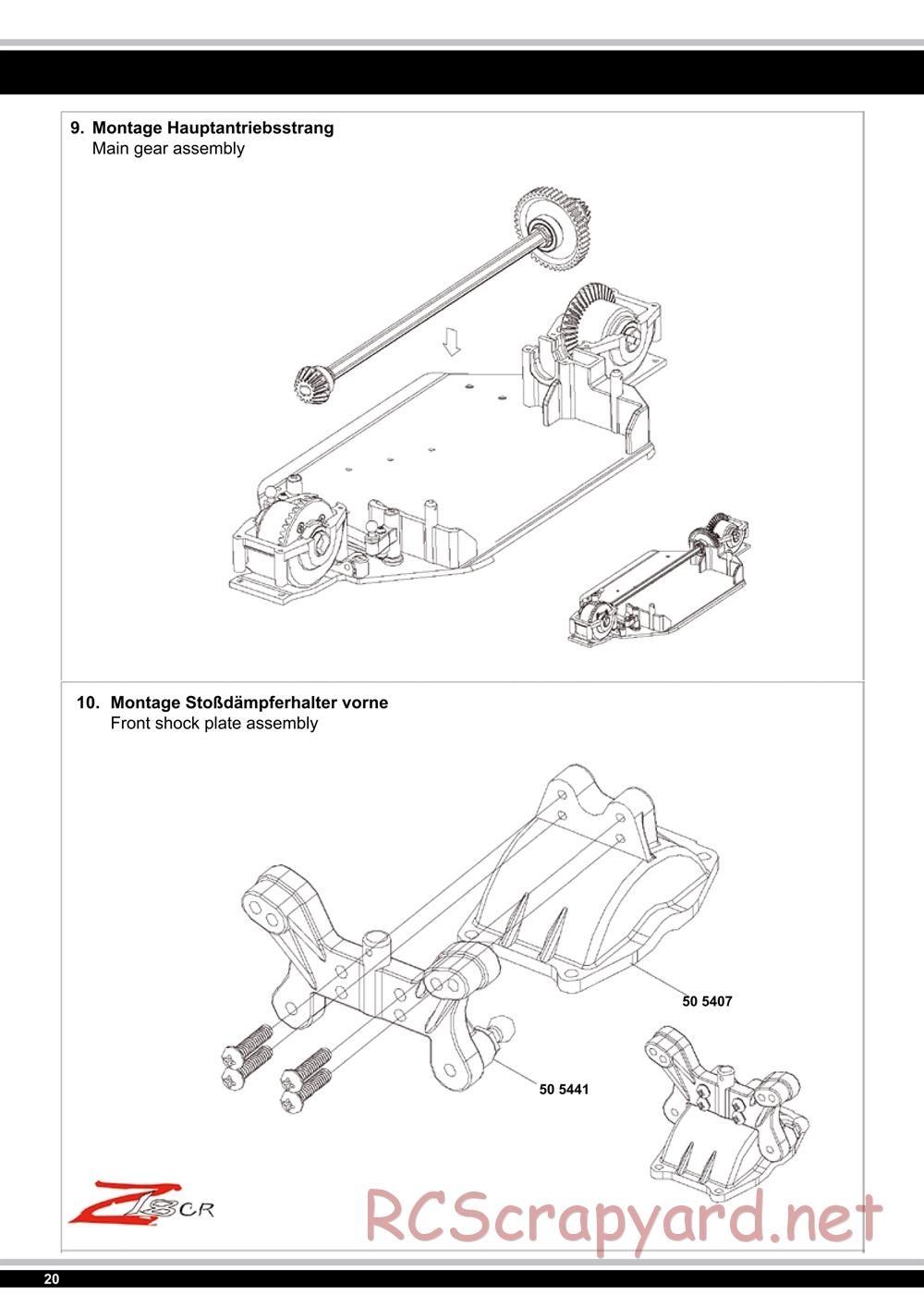 Jamara - Z18 CR The Beast - Manual - Page 20