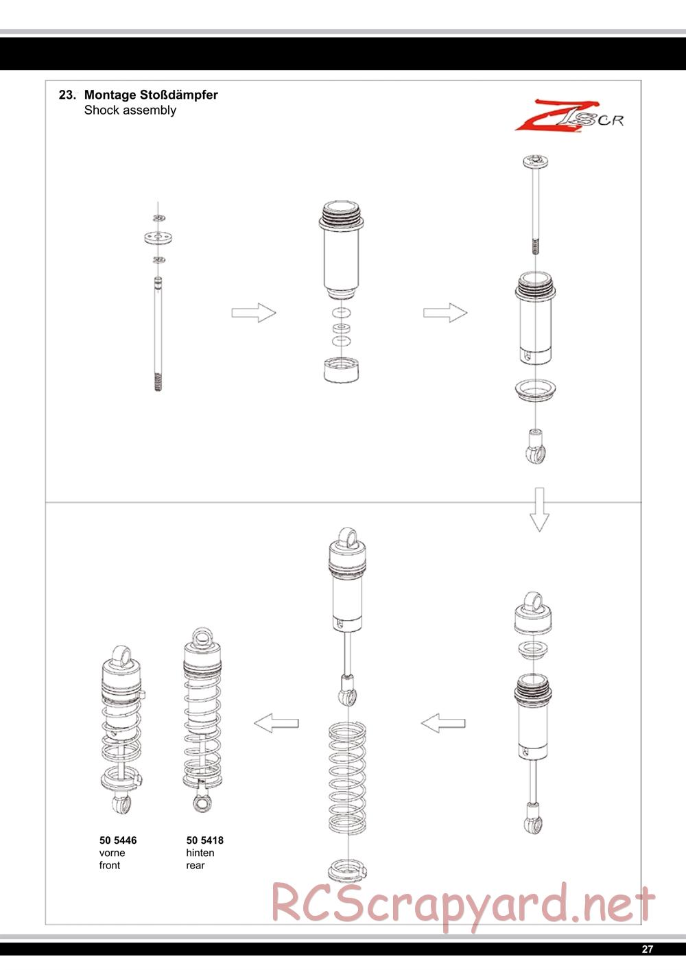 Jamara - Z18 CR The Beast - Manual - Page 27