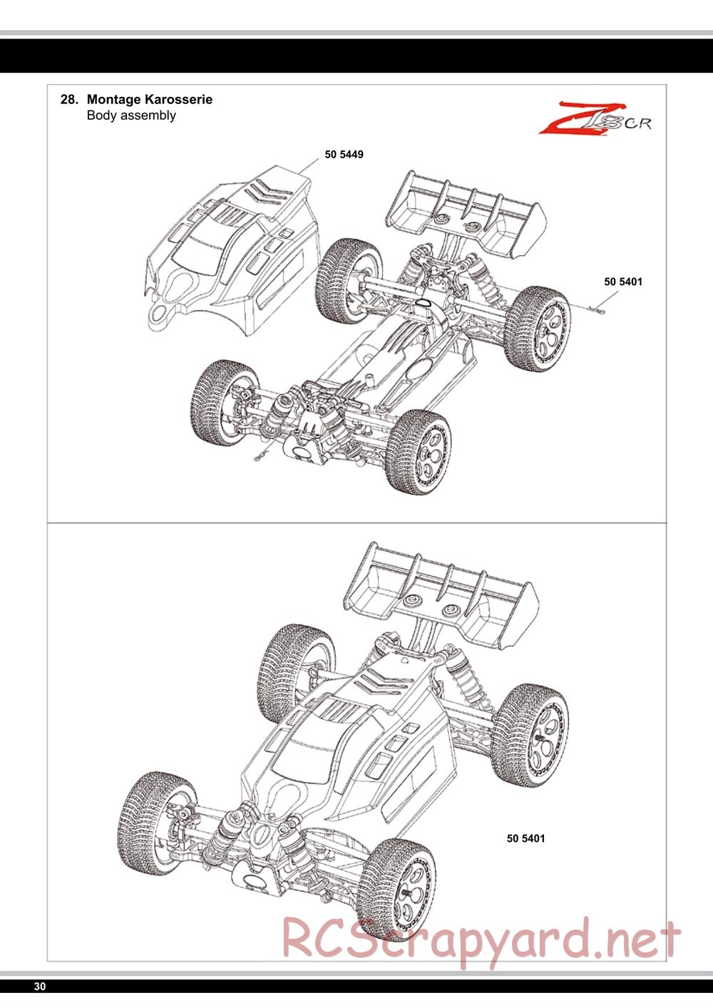 Jamara - Z18 CR The Beast - Manual - Page 30