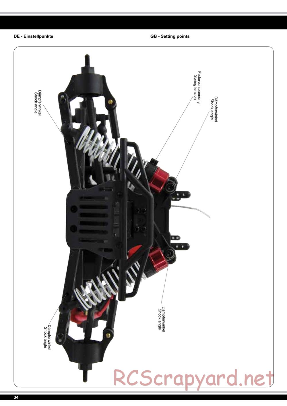 Jamara - Z18 CR The Beast - Manual - Page 34
