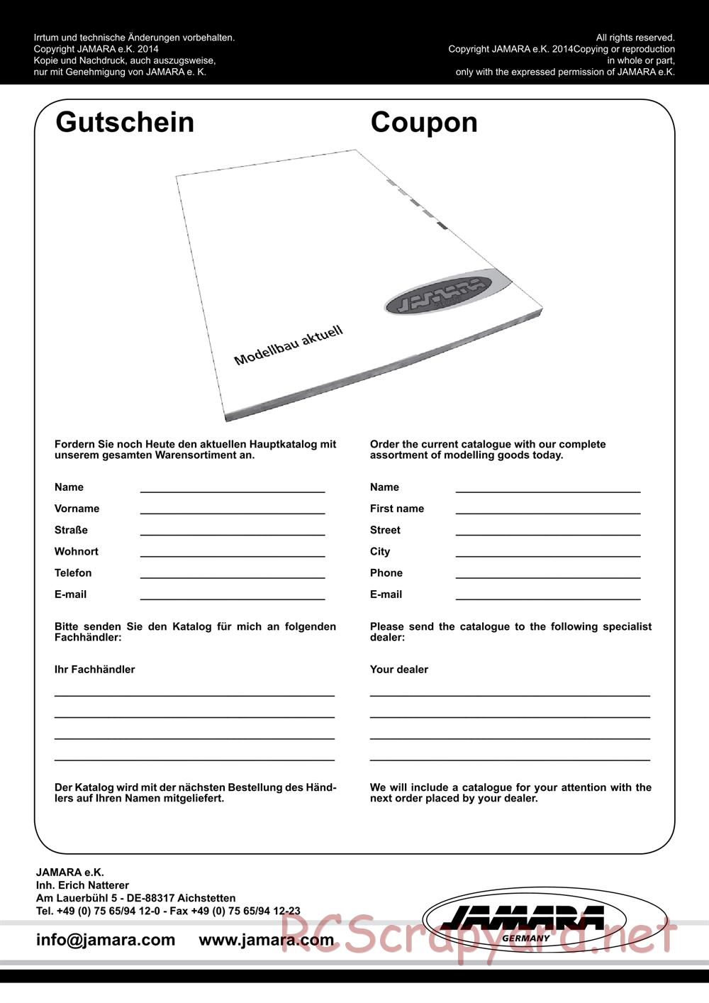 Jamara - Z18 CR The Beast - Manual - Page 40