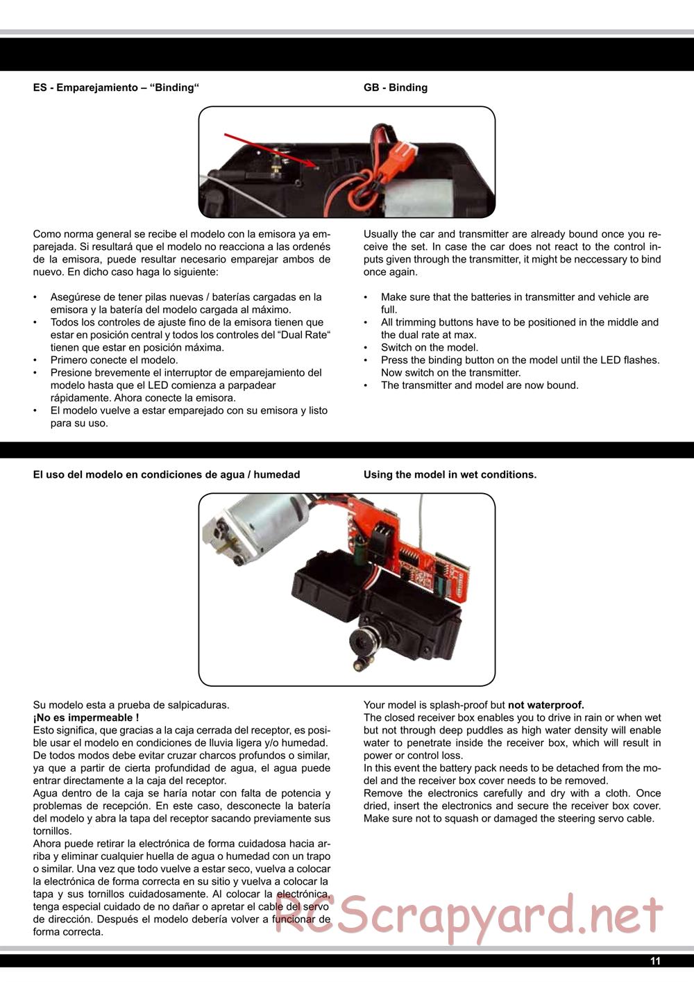 Jamara - Z18 CR Buggy - Manual - Page 11