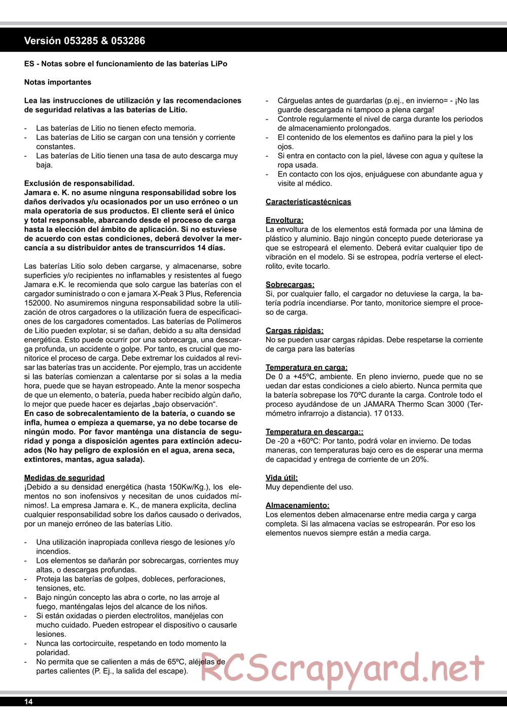 Jamara - Z18 CR Buggy - Manual - Page 14