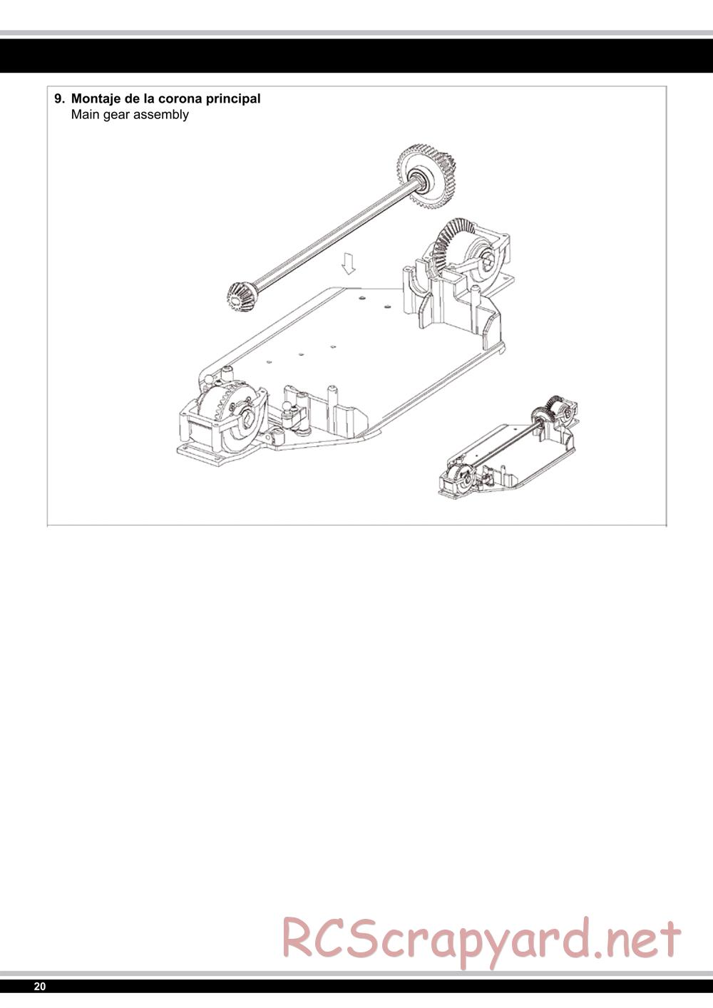 Jamara - Z18 CR Buggy - Manual - Page 20