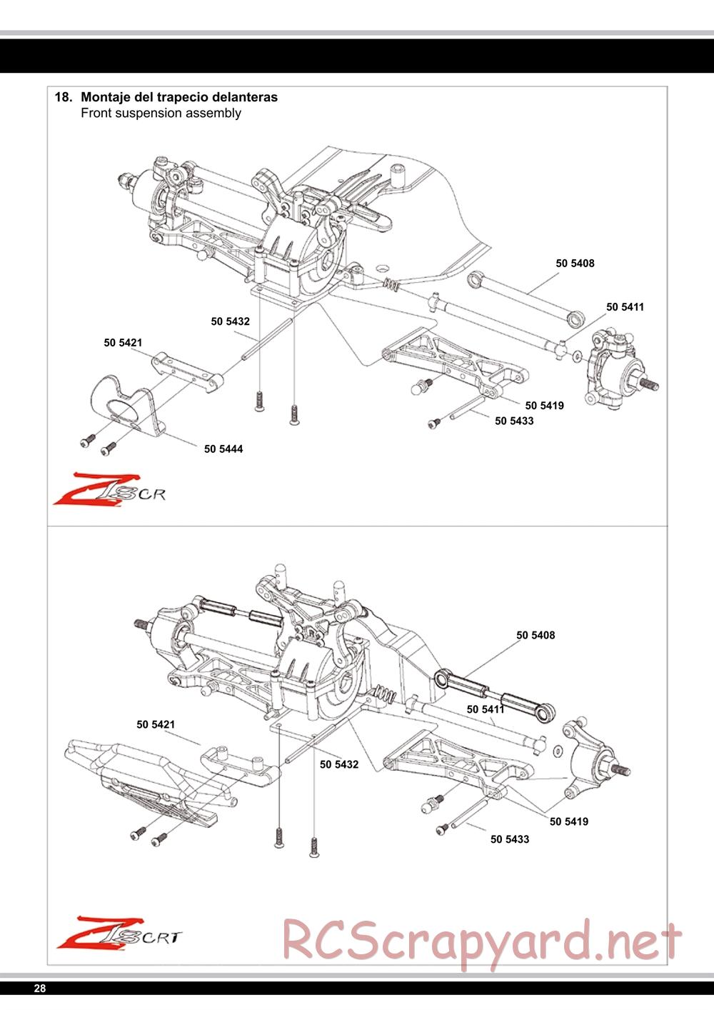 Jamara - Z18 CR Buggy - Manual - Page 28
