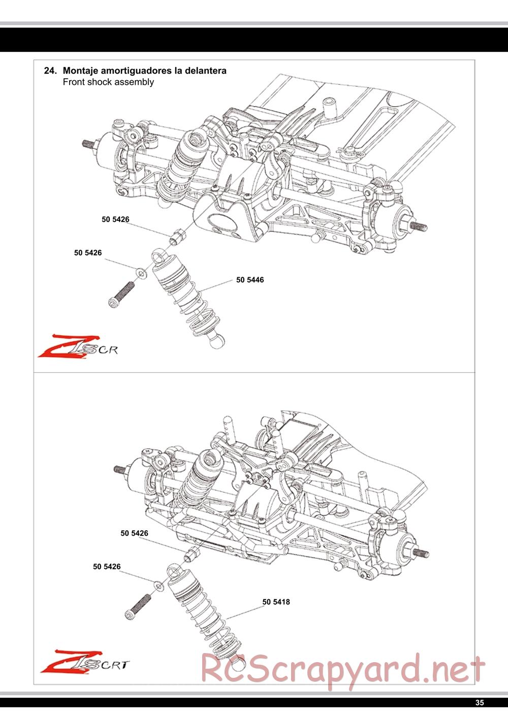 Jamara - Z18 CR Buggy - Manual - Page 35