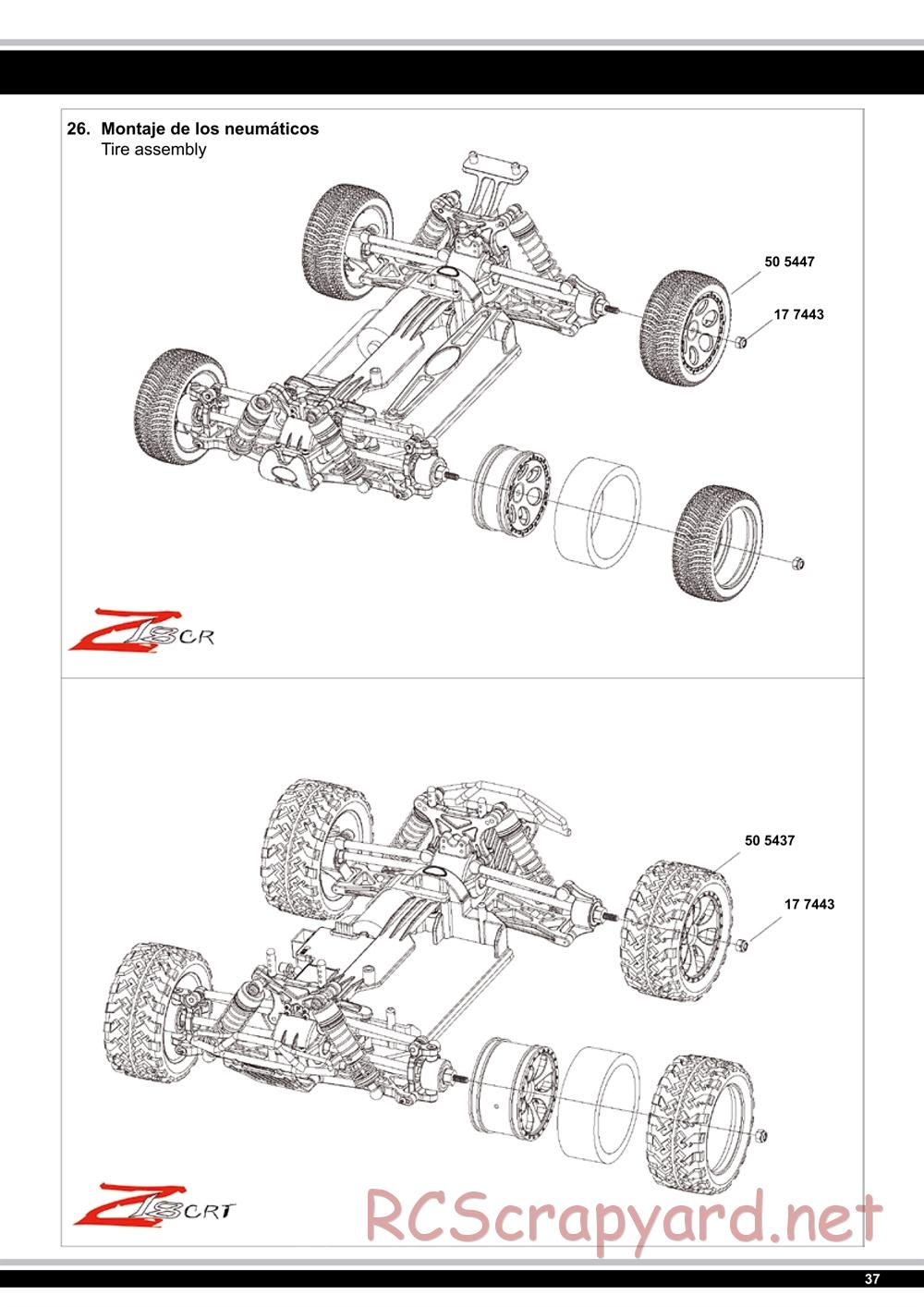 Jamara - Z18 CR Buggy - Manual - Page 37