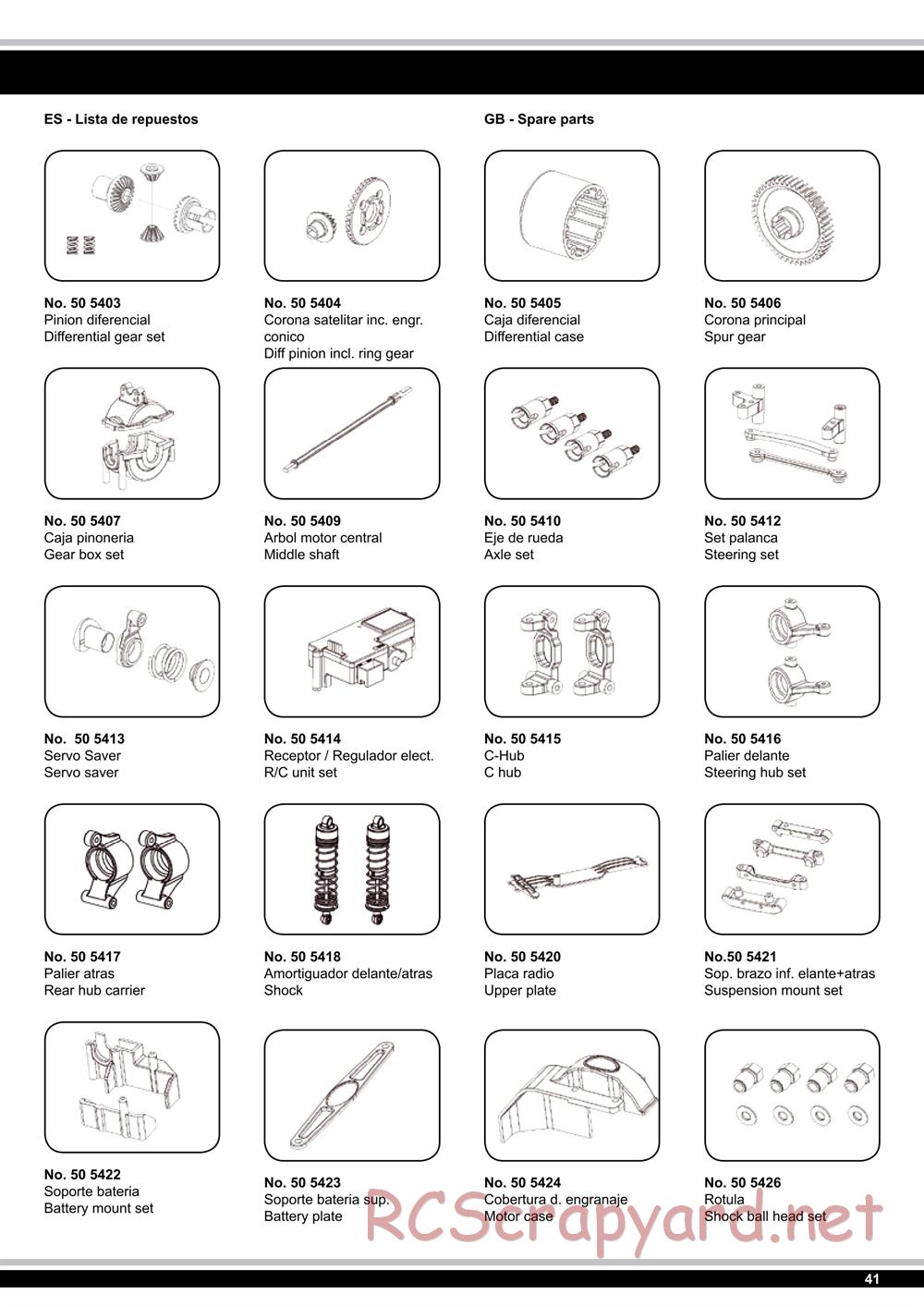 Jamara - Z18 CR Buggy - Manual - Page 41