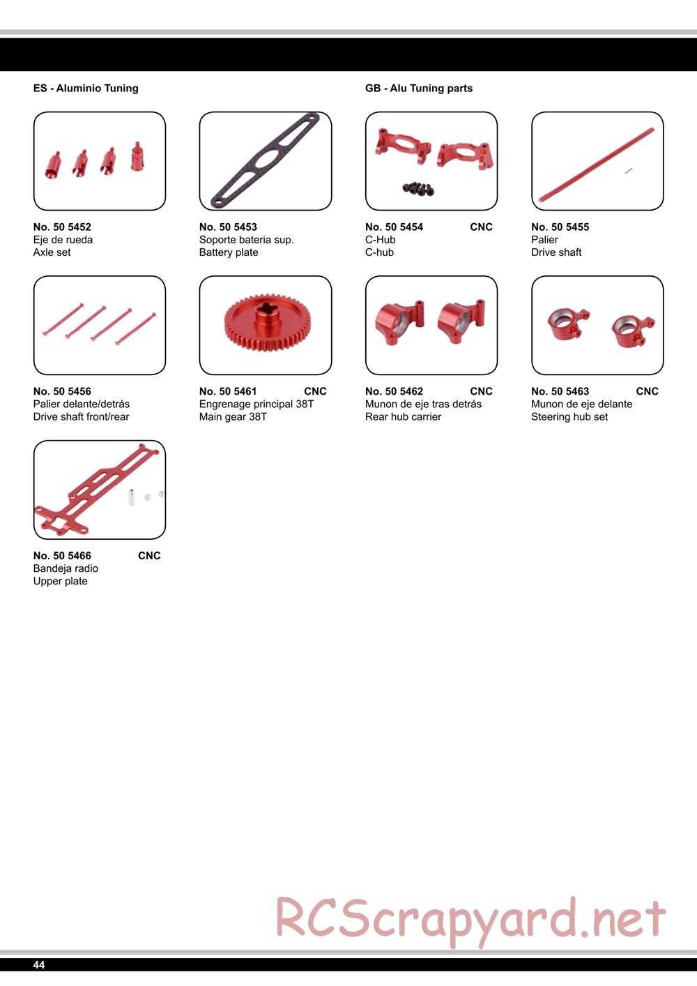 Jamara - Z18 CR Buggy - Manual - Page 44