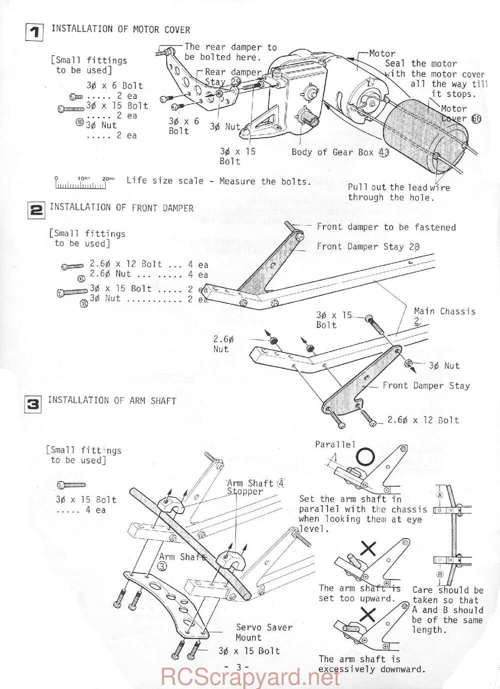 Kyosho - 2136 - Scorpion - Manual - Page 04