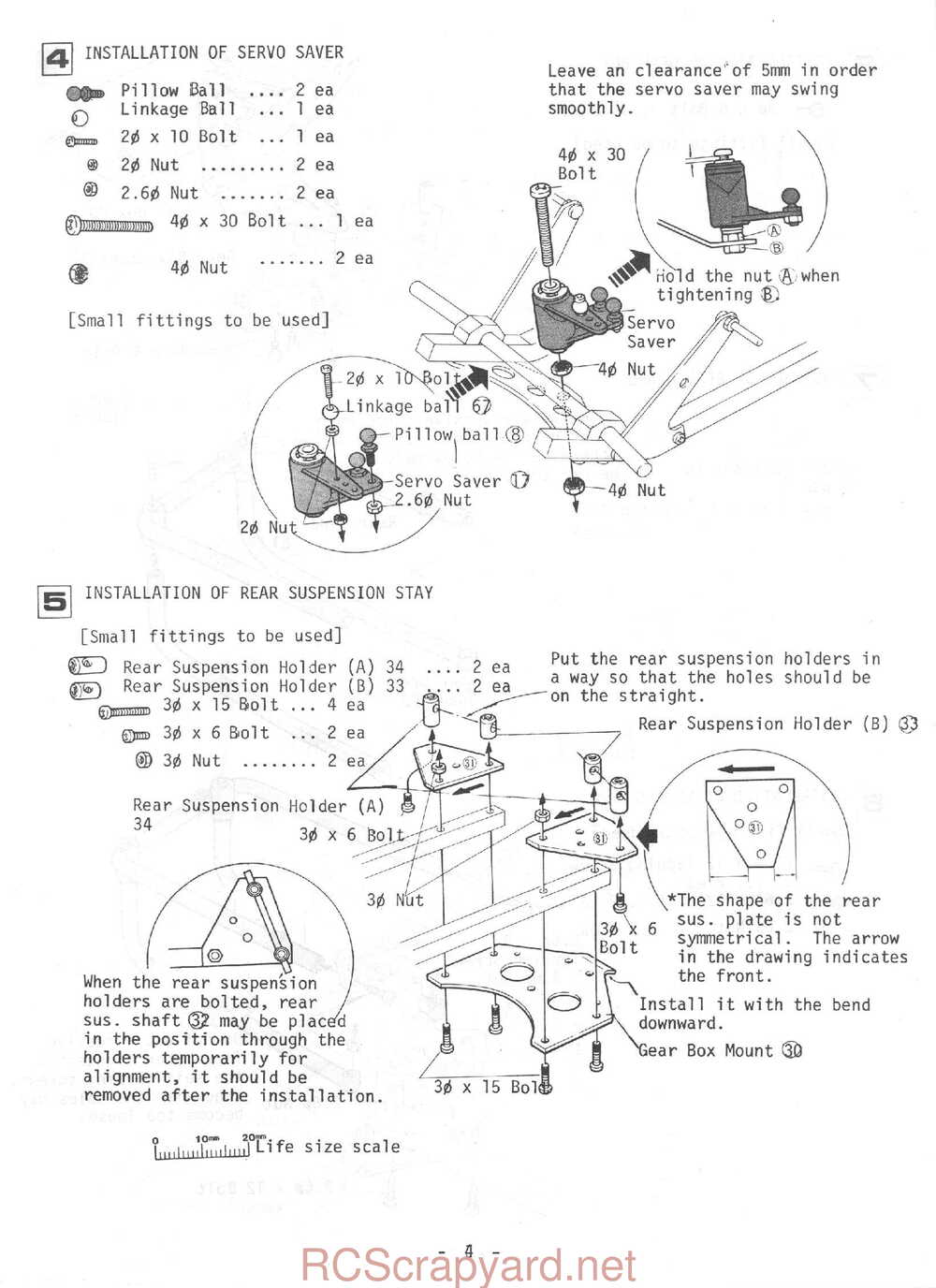 Kyosho - 2136 - Scorpion - Manual - Page 05