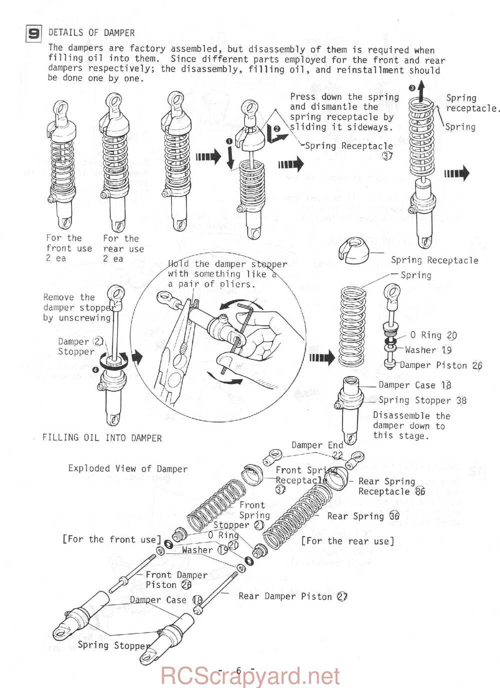 Kyosho - 2136 - Scorpion - Manual - Page 07