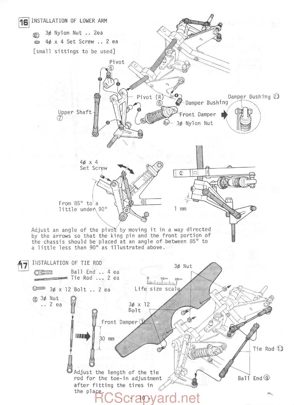 Kyosho - 2136 - Scorpion - Manual - Page 11