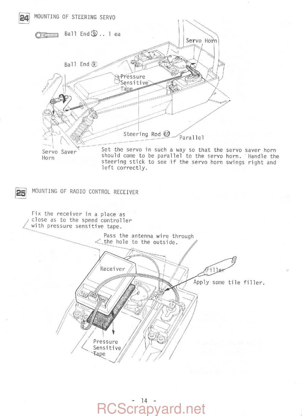 Kyosho - 2136 - Scorpion - Manual - Page 15