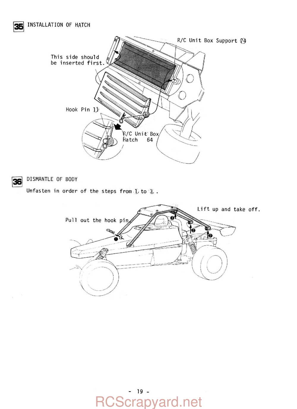 Kyosho - 2136 - Scorpion - Manual - Page 20