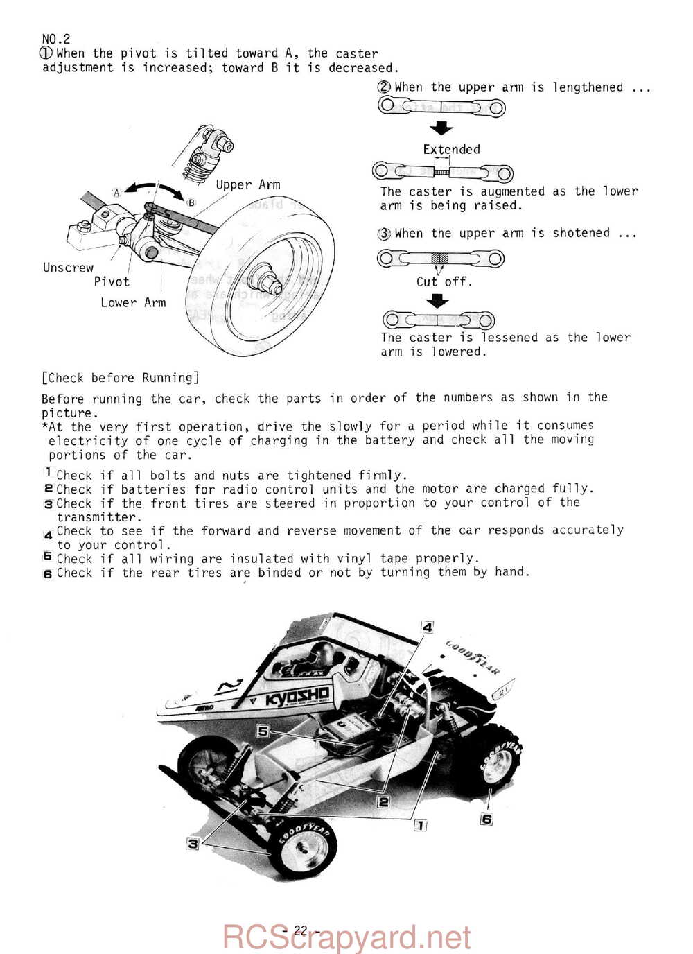 Kyosho - 2136 - Scorpion - Manual - Page 23