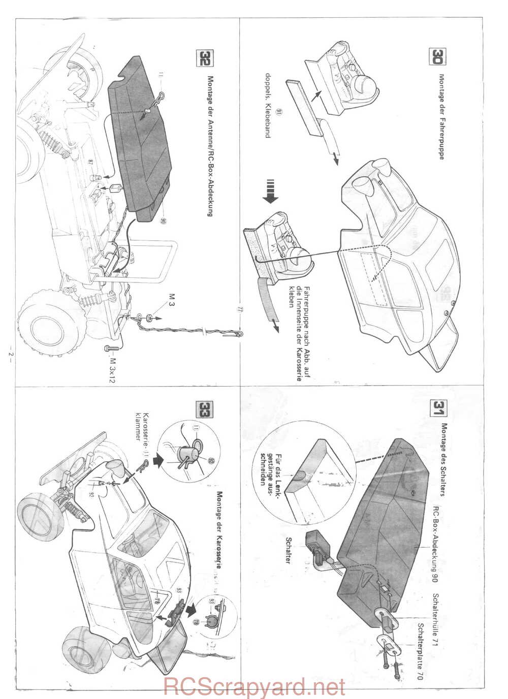 Kyosho - 2136 - Scorpion - Manual - Page 28