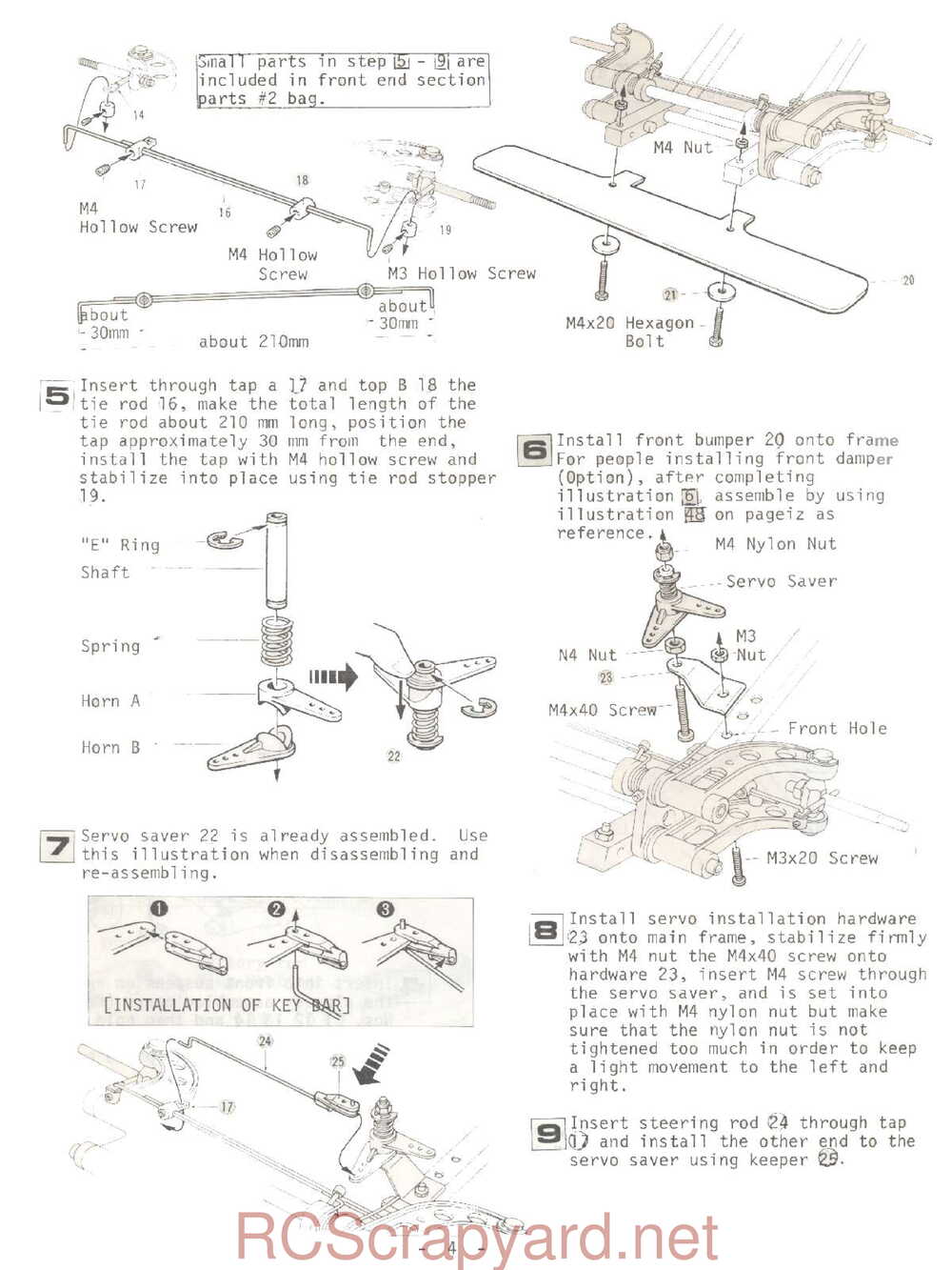 Kyosho - 2289 Circuit-20 Rowdy-Baja - Manual - Page 04