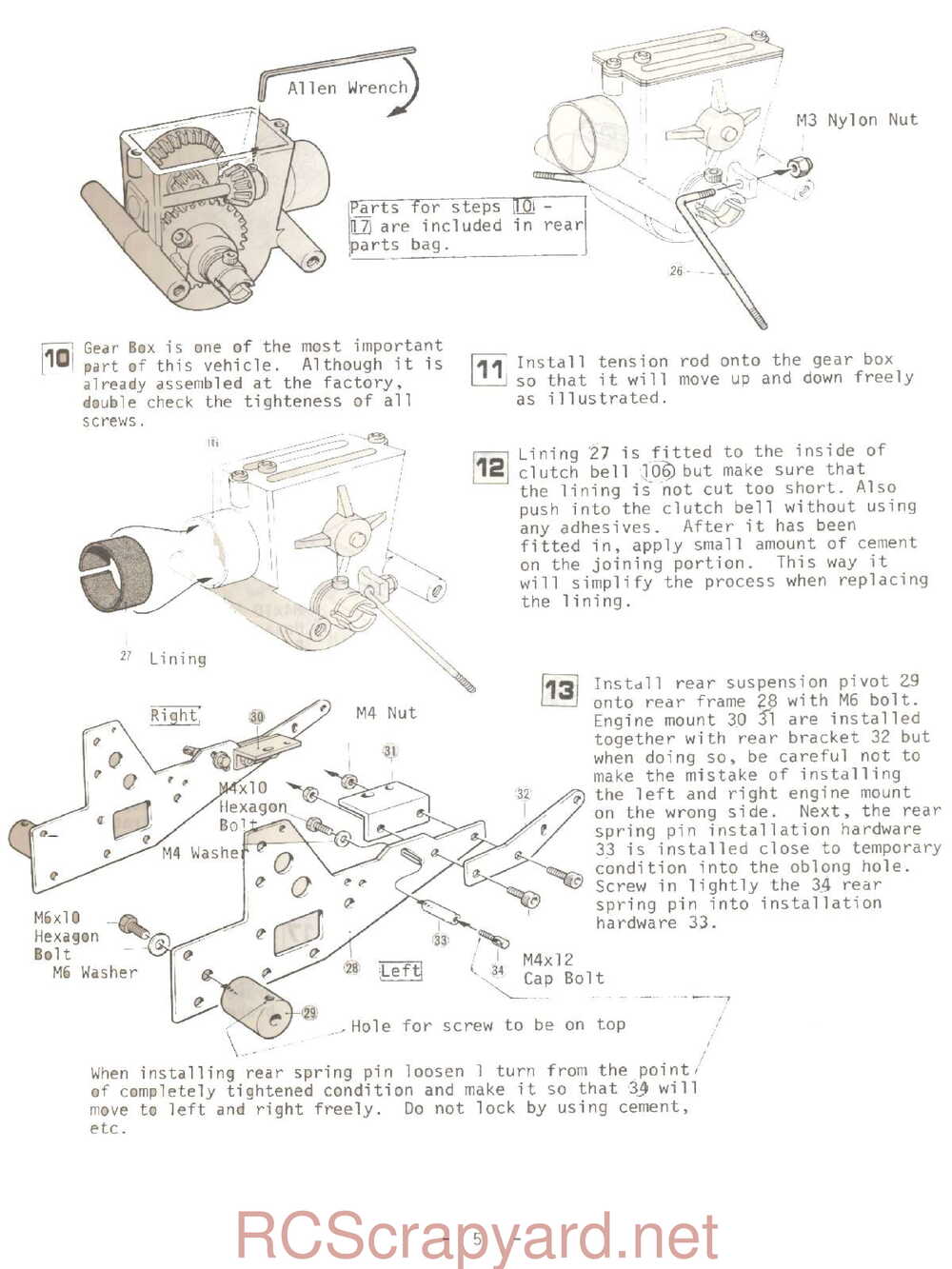 Kyosho - 2289 Circuit-20 Rowdy-Baja - Manual - Page 05