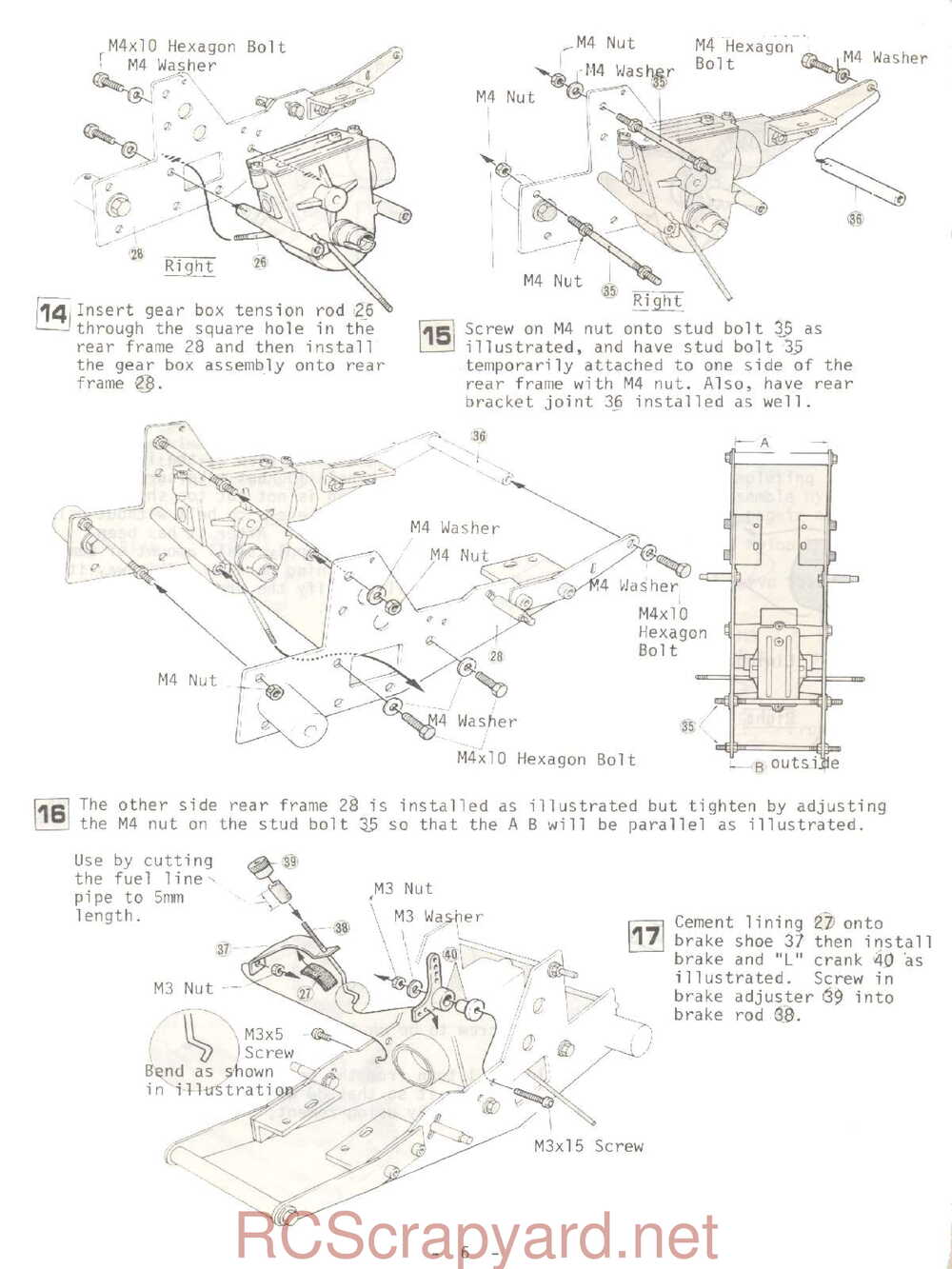 Kyosho - 2289 Circuit-20 Rowdy-Baja - Manual - Page 06