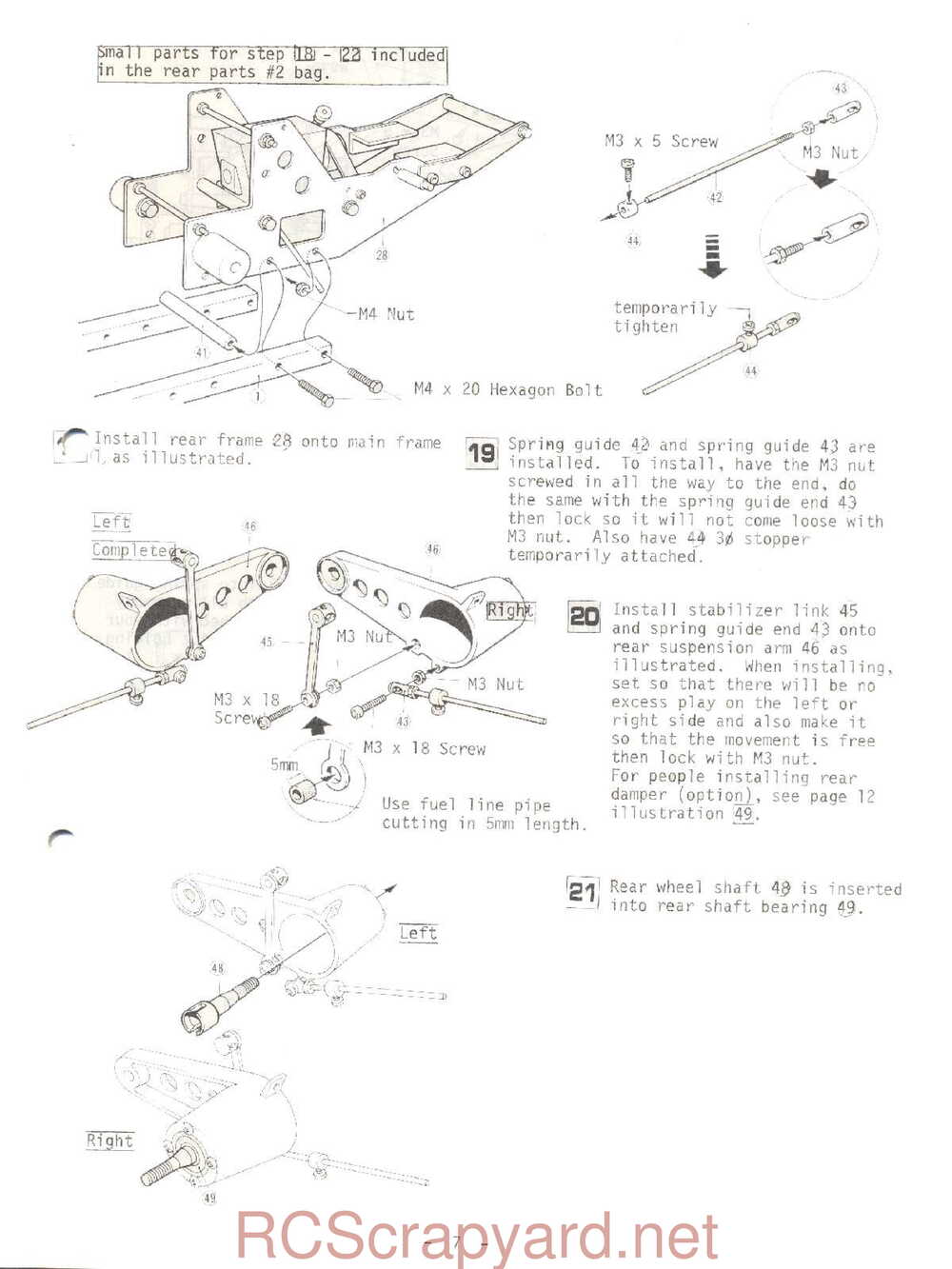 Kyosho - 2289 Circuit-20 Rowdy-Baja - Manual - Page 07