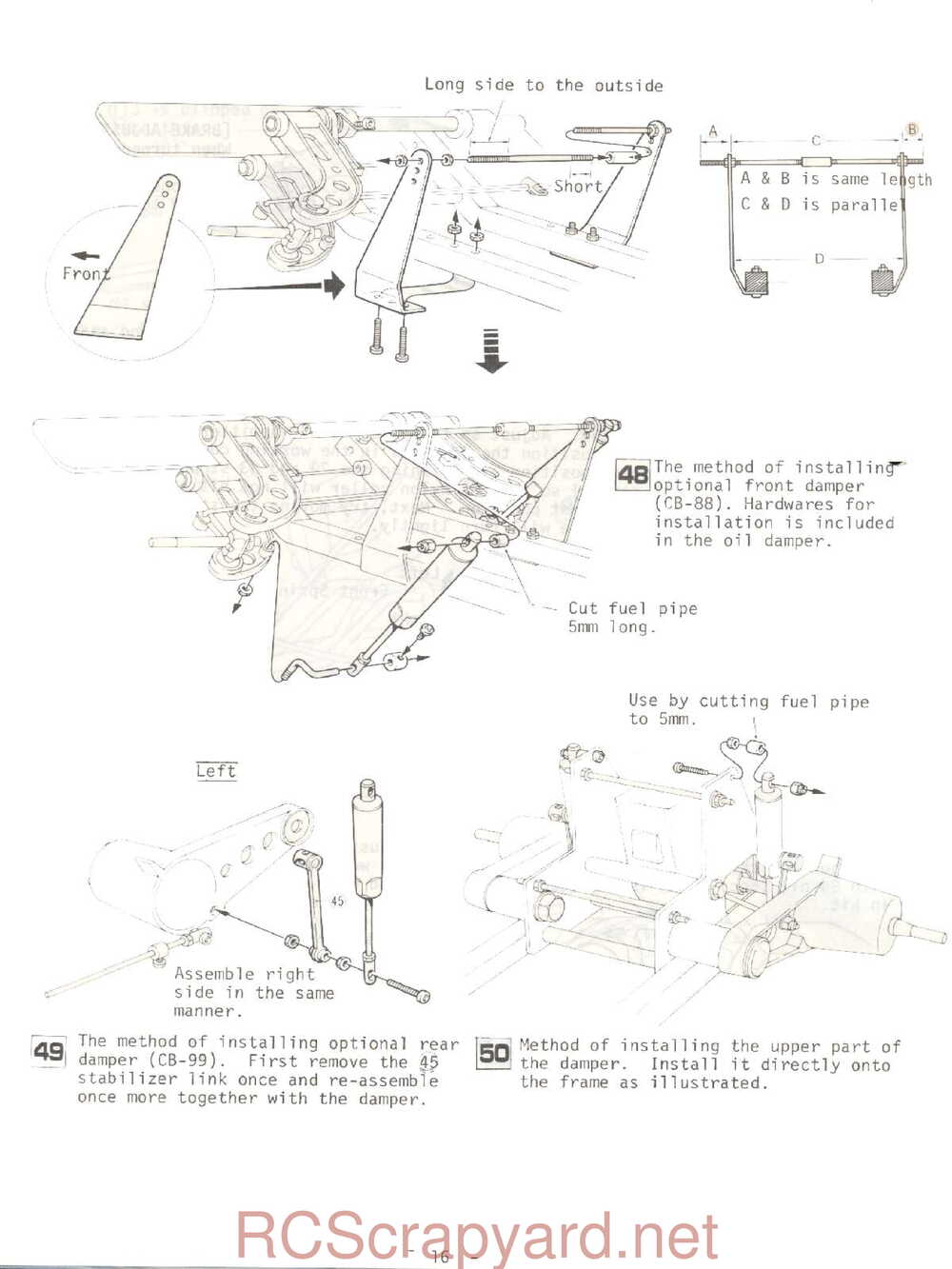 Kyosho - 2289 Circuit-20 Rowdy-Baja - Manual - Page 16