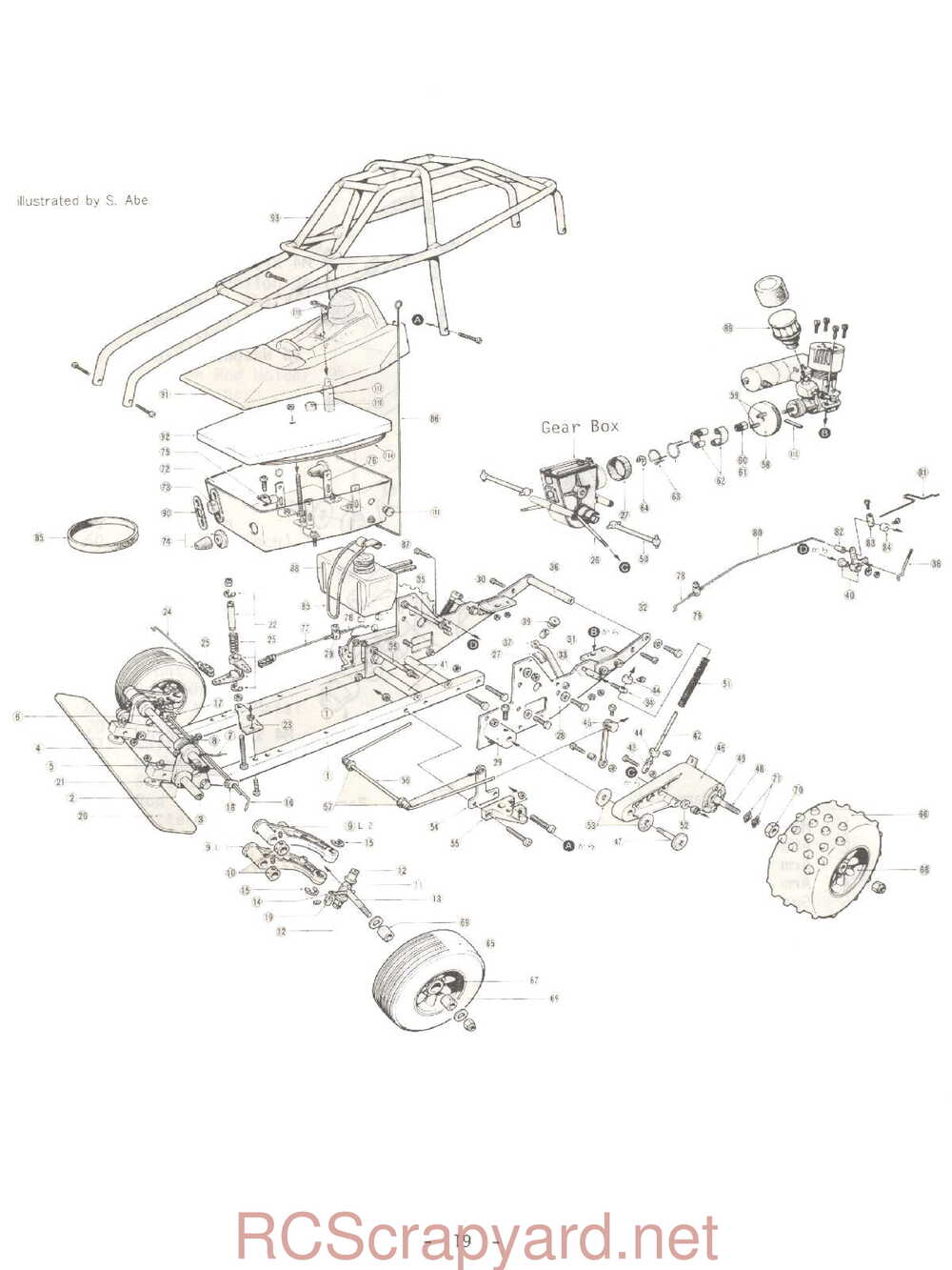 Kyosho - 2289 Circuit-20 Rowdy-Baja - Manual - Page 19