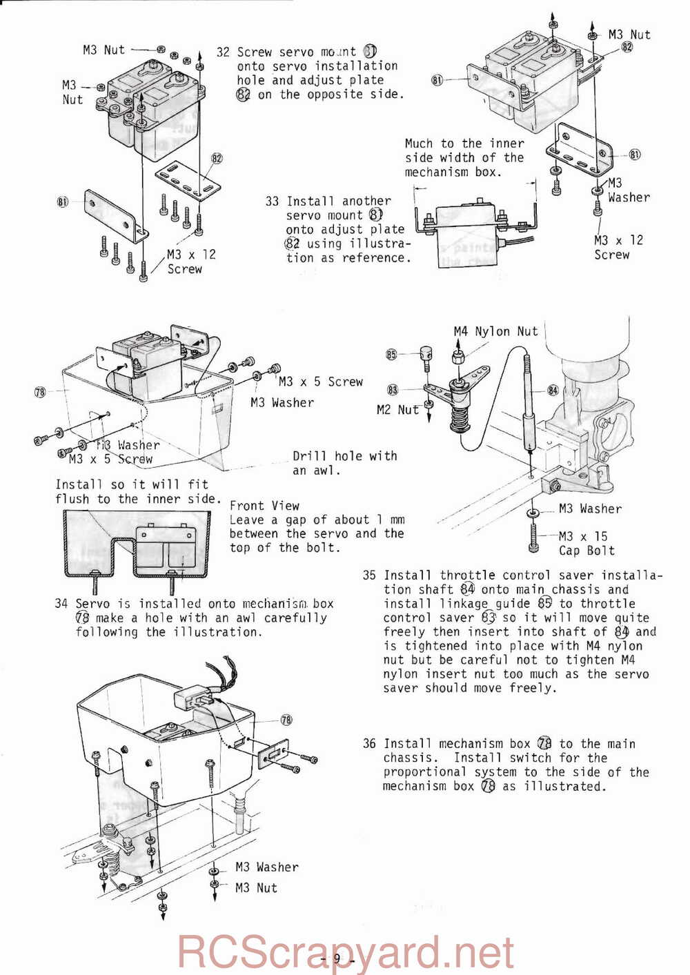 Kyosho - 2397 - Land-Jump-4D - with-Supliment - Manual - Page 10