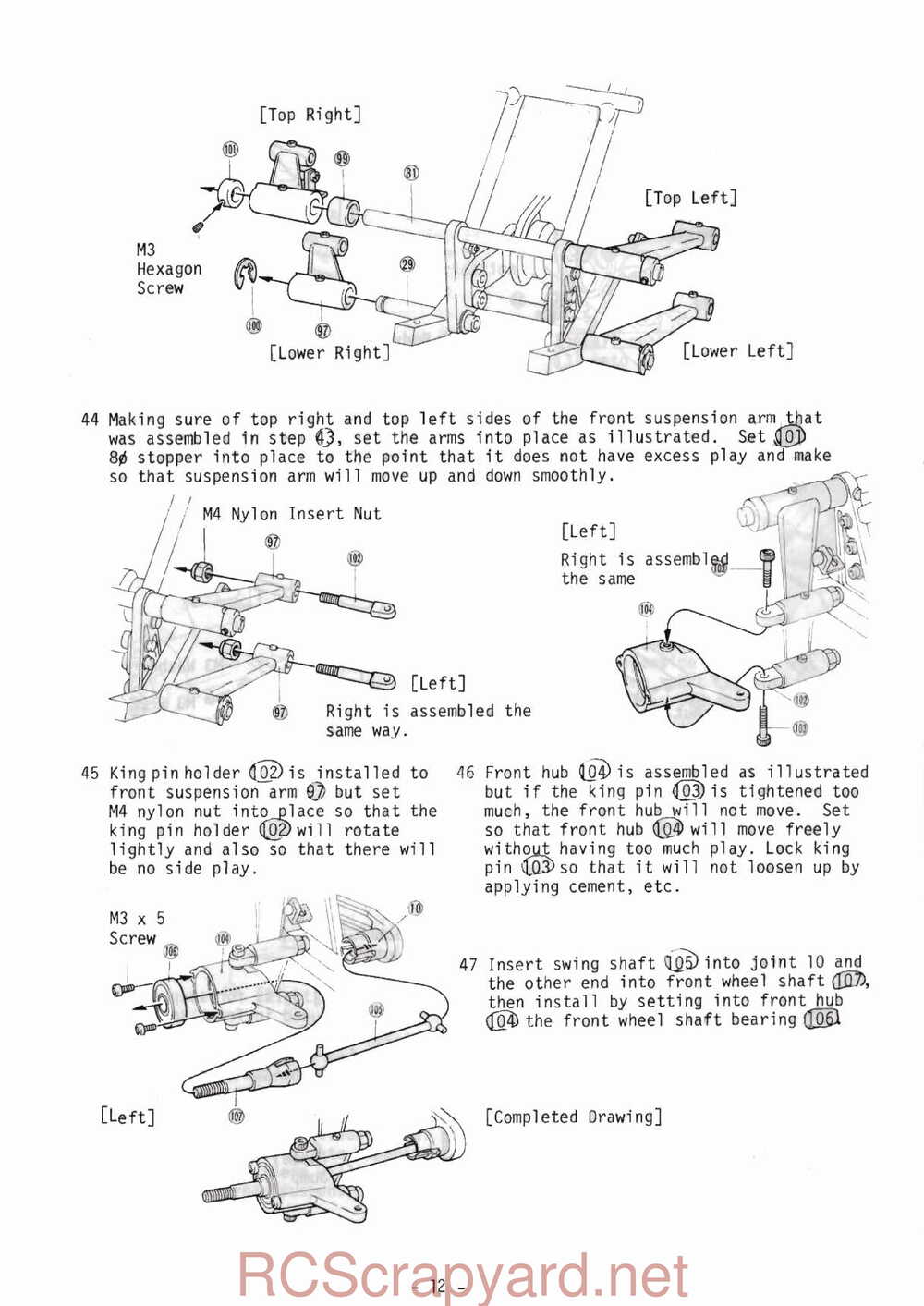 Kyosho - 2397 - Land-Jump-4D - with-Supliment - Manual - Page 13