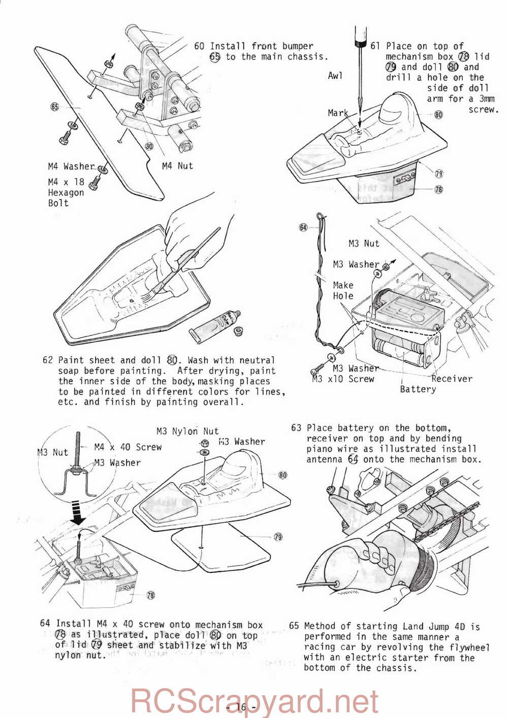 Kyosho - 2397 - Land-Jump-4D - with-Supliment - Manual - Page 17