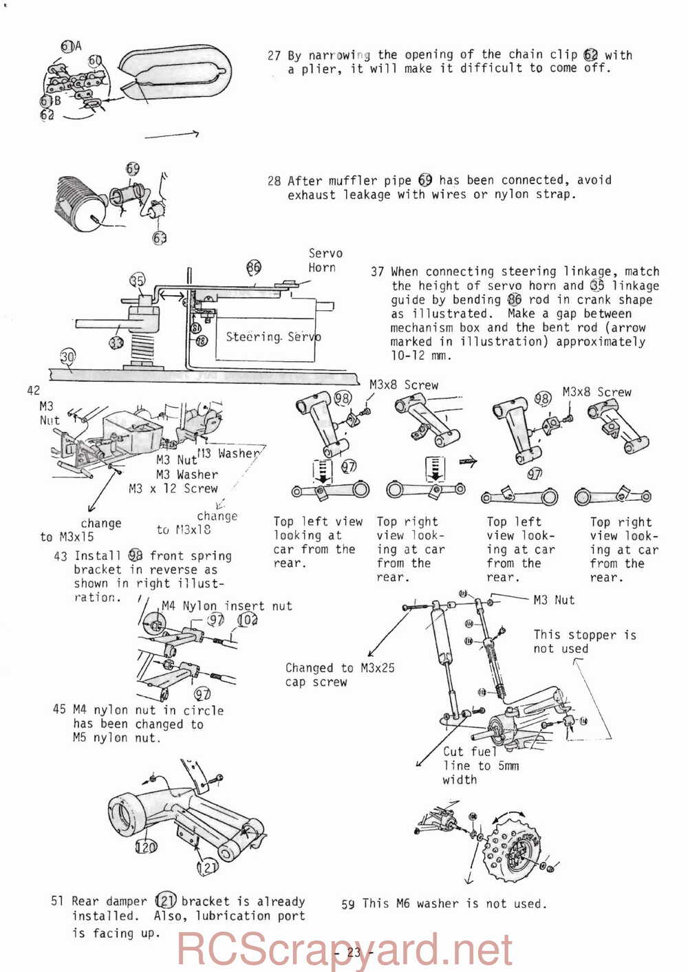 Kyosho - 2397 - Land-Jump-4D - with-Supliment - Manual - Page 24