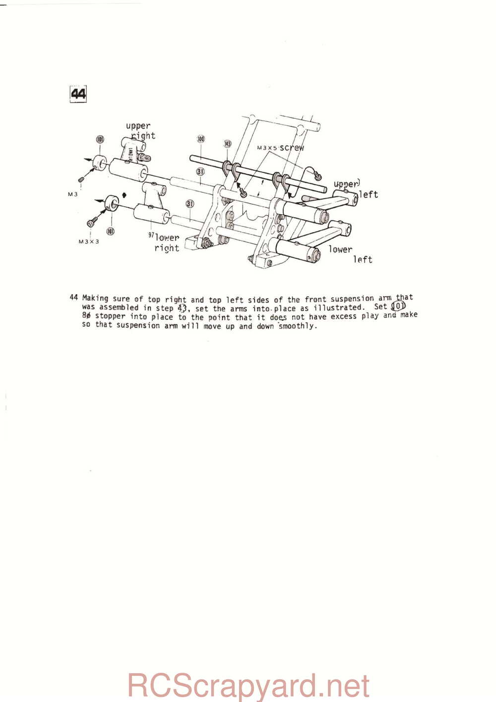 Kyosho - 2397 - Land-Jump-4D - with-Supliment - Manual - Page 30