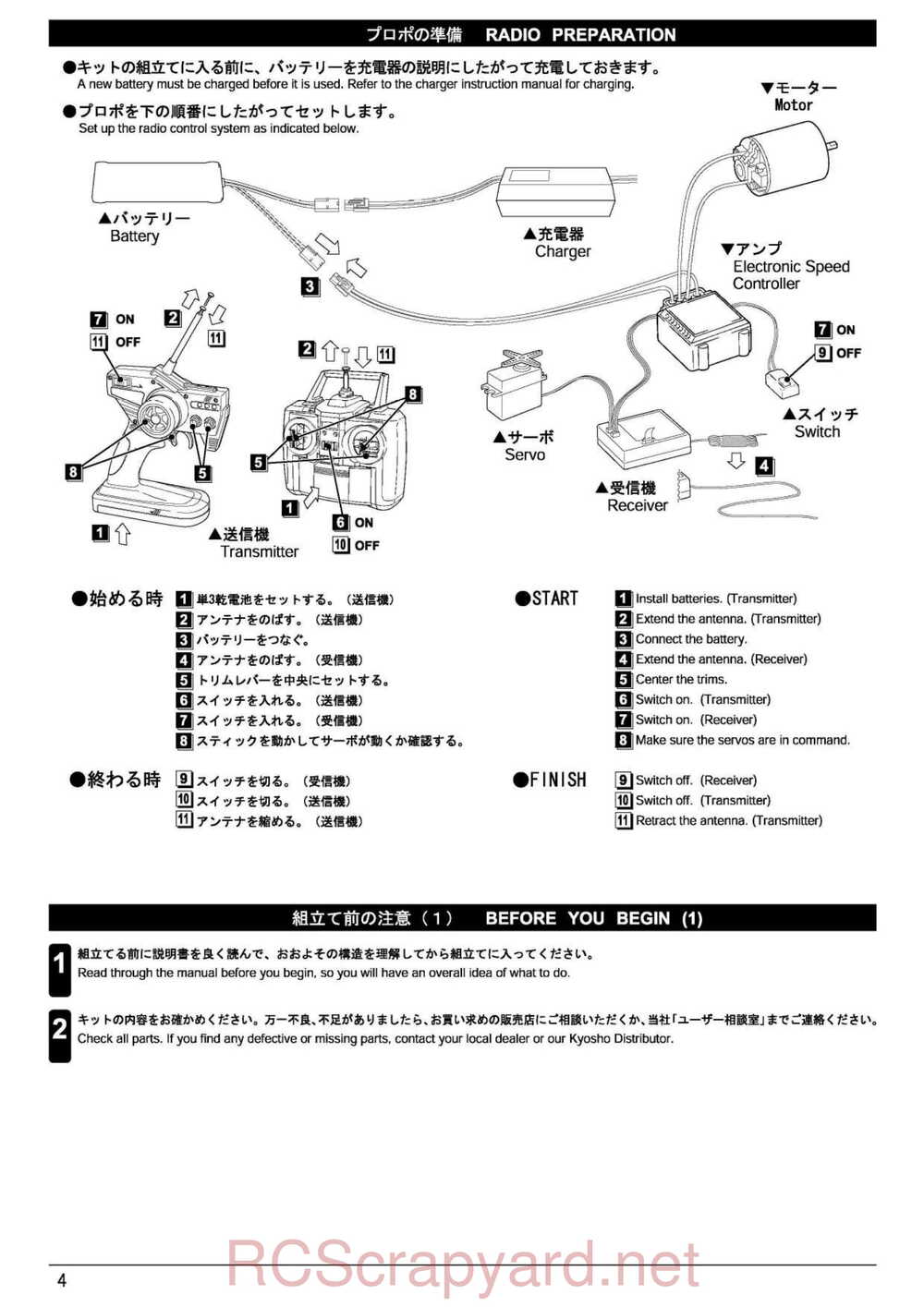 Kyosho - 30023 - Stalion-Shin - Manual - Page 04