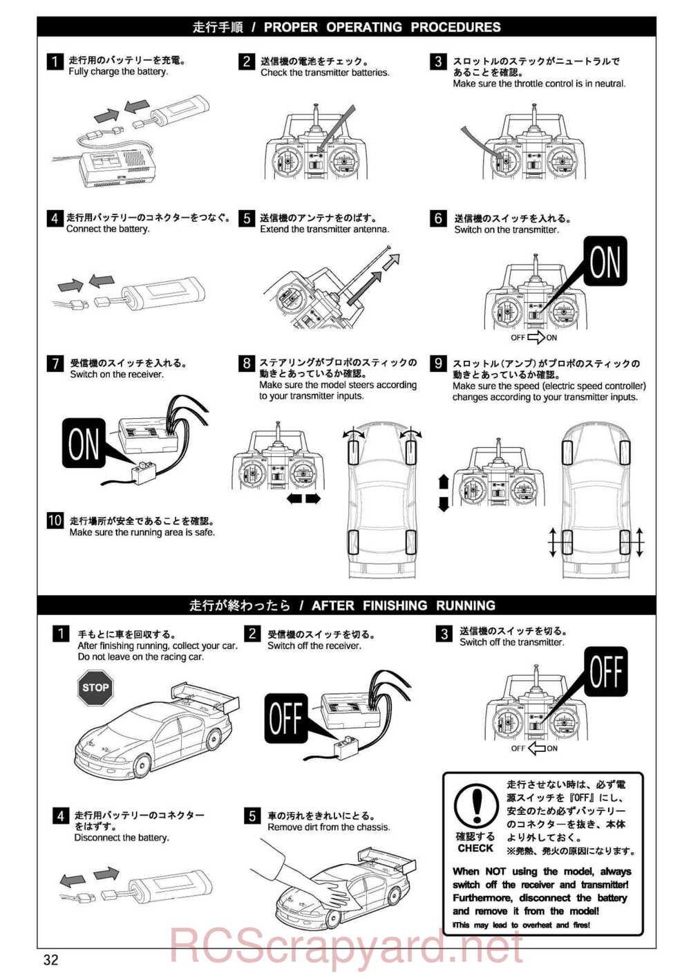 Kyosho - 30023 - Stalion-Shin - Manual - Page 32