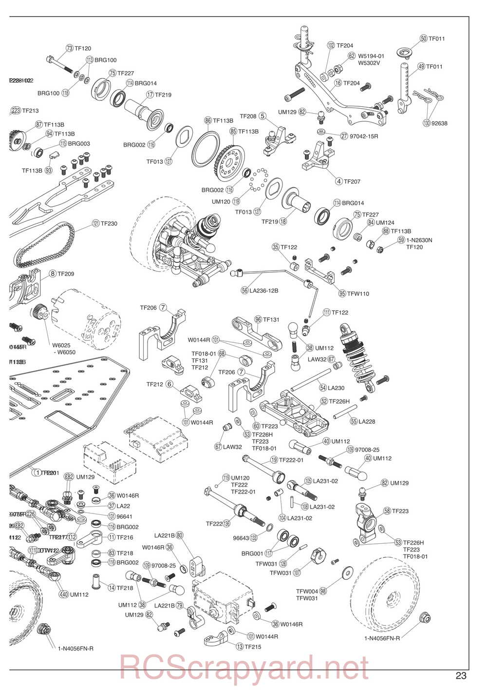 Kyosho - 30024 - TF6 - Manual - Page 23