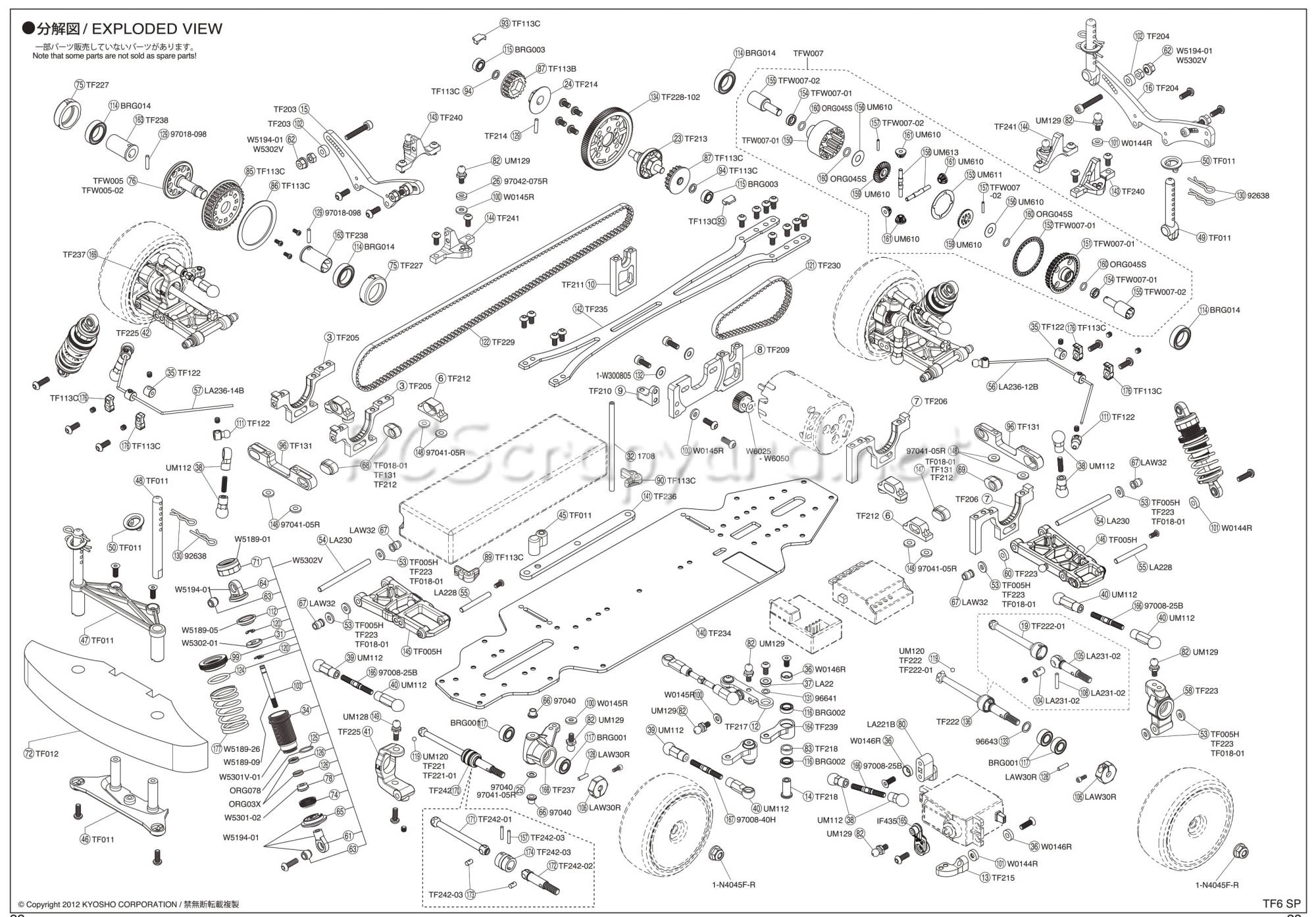 Kyosho - TF-6 SP - 30025